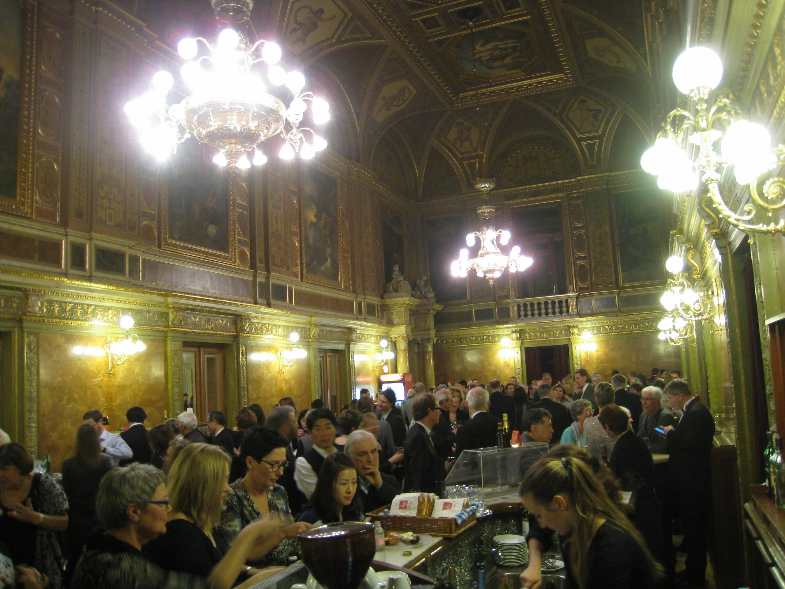  Budapest--Opera House--Between Acts 