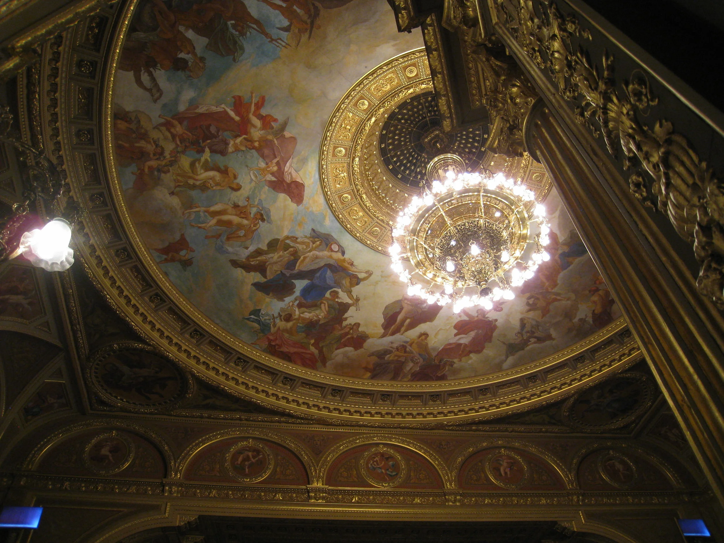  Budapest--Opera House--Ceiling 