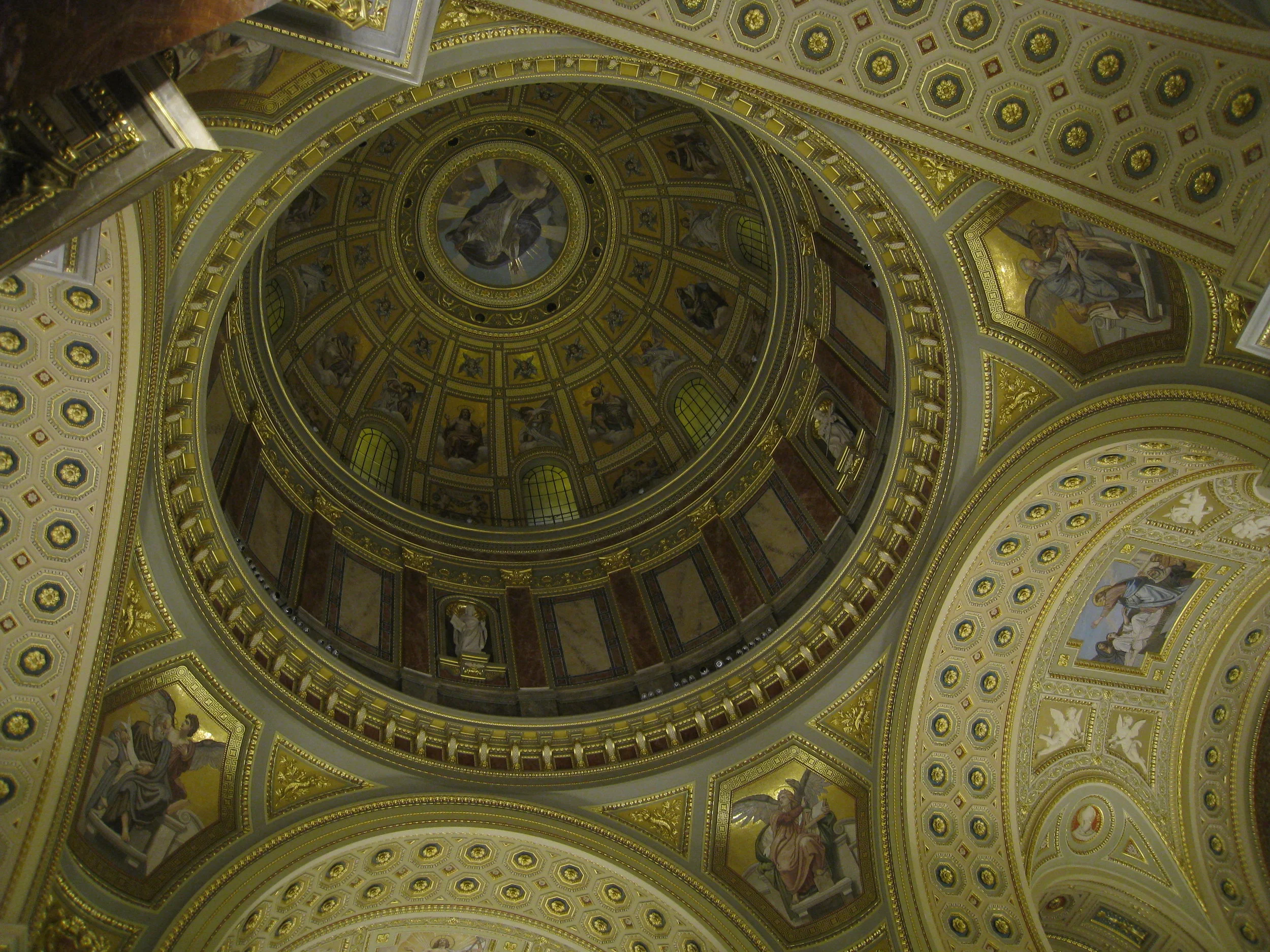  Budapest--St. Stephan's Church--Dome 