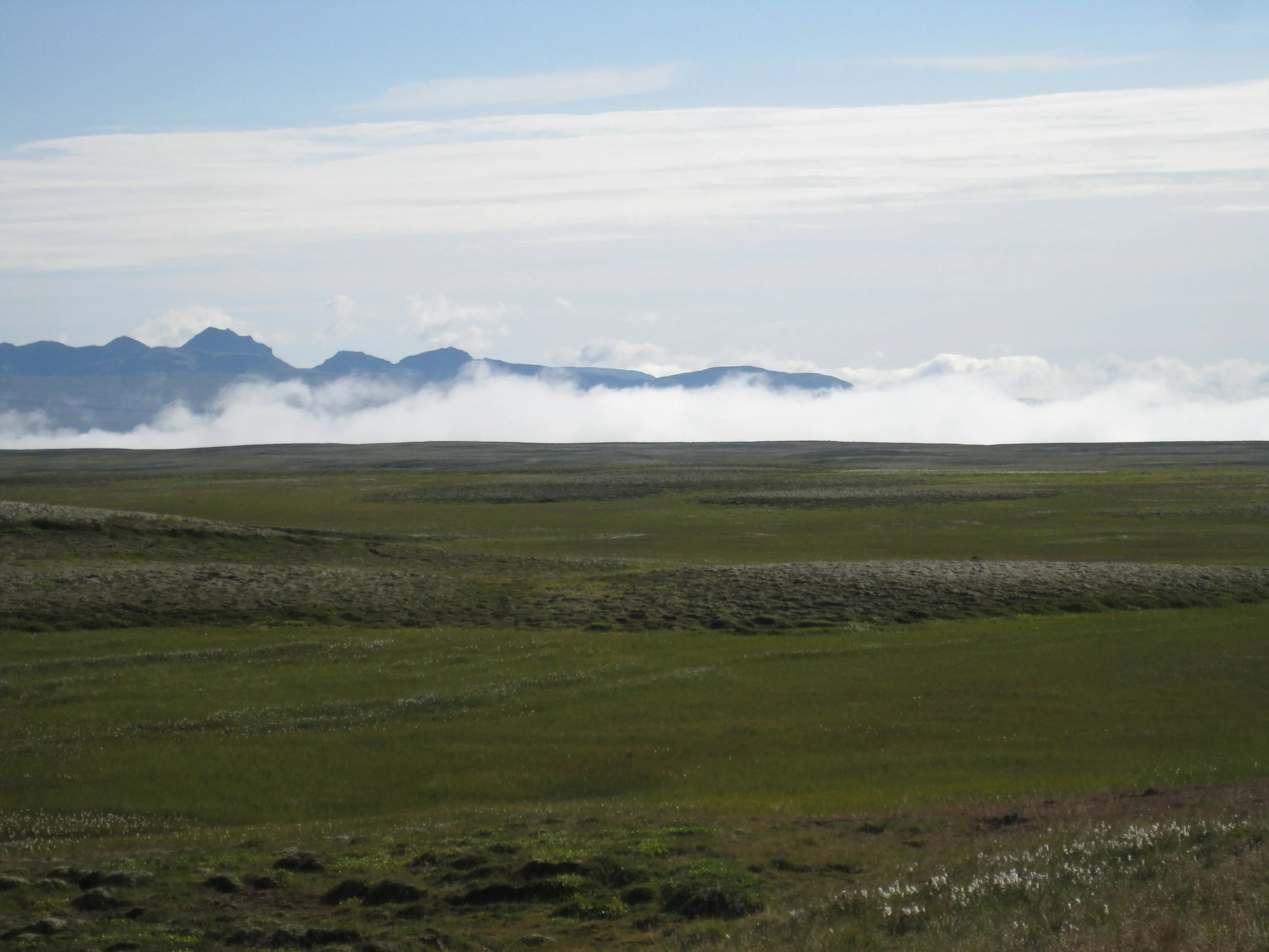  In Thingvellir National Park 2014--mist rising from Lake Thingvallavatn 