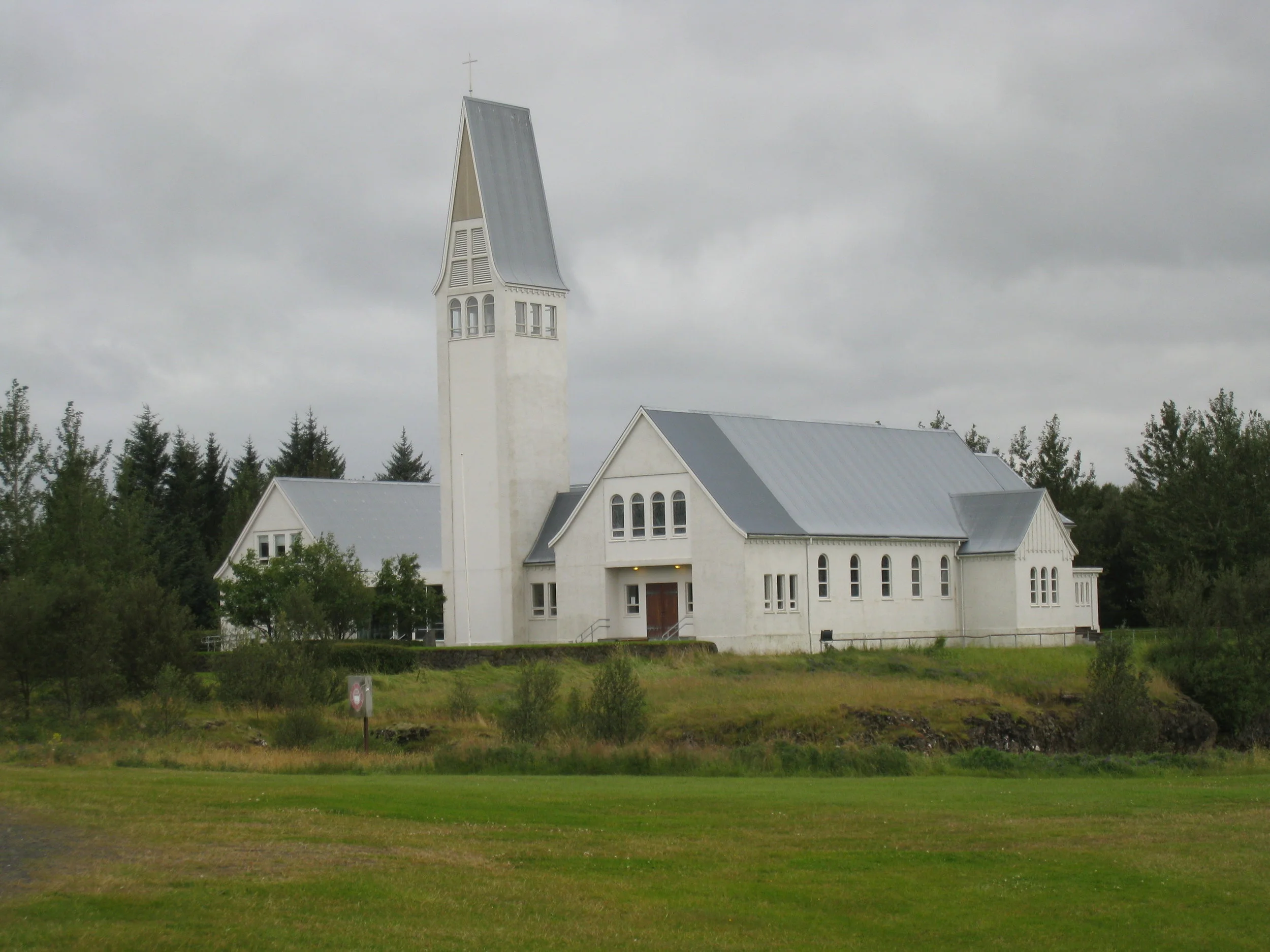  Selfoss--Church on the river 