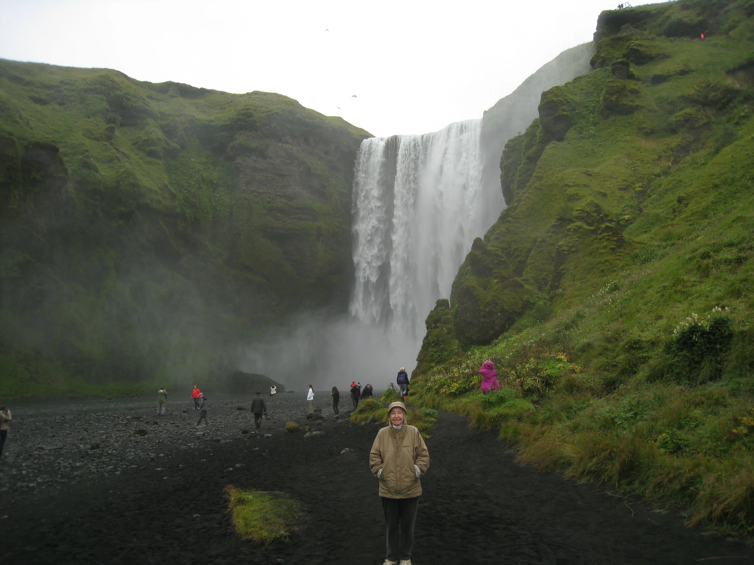 Skogafoss Waterfalls (and Carrol Benner Kindel) 