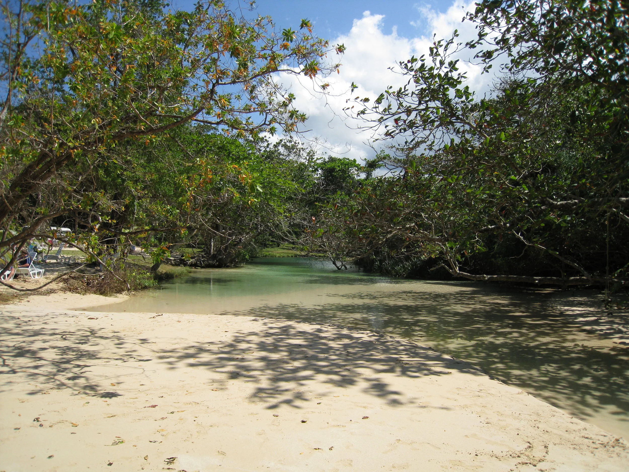  Frenchman's Cove beach (fresh water) stream 