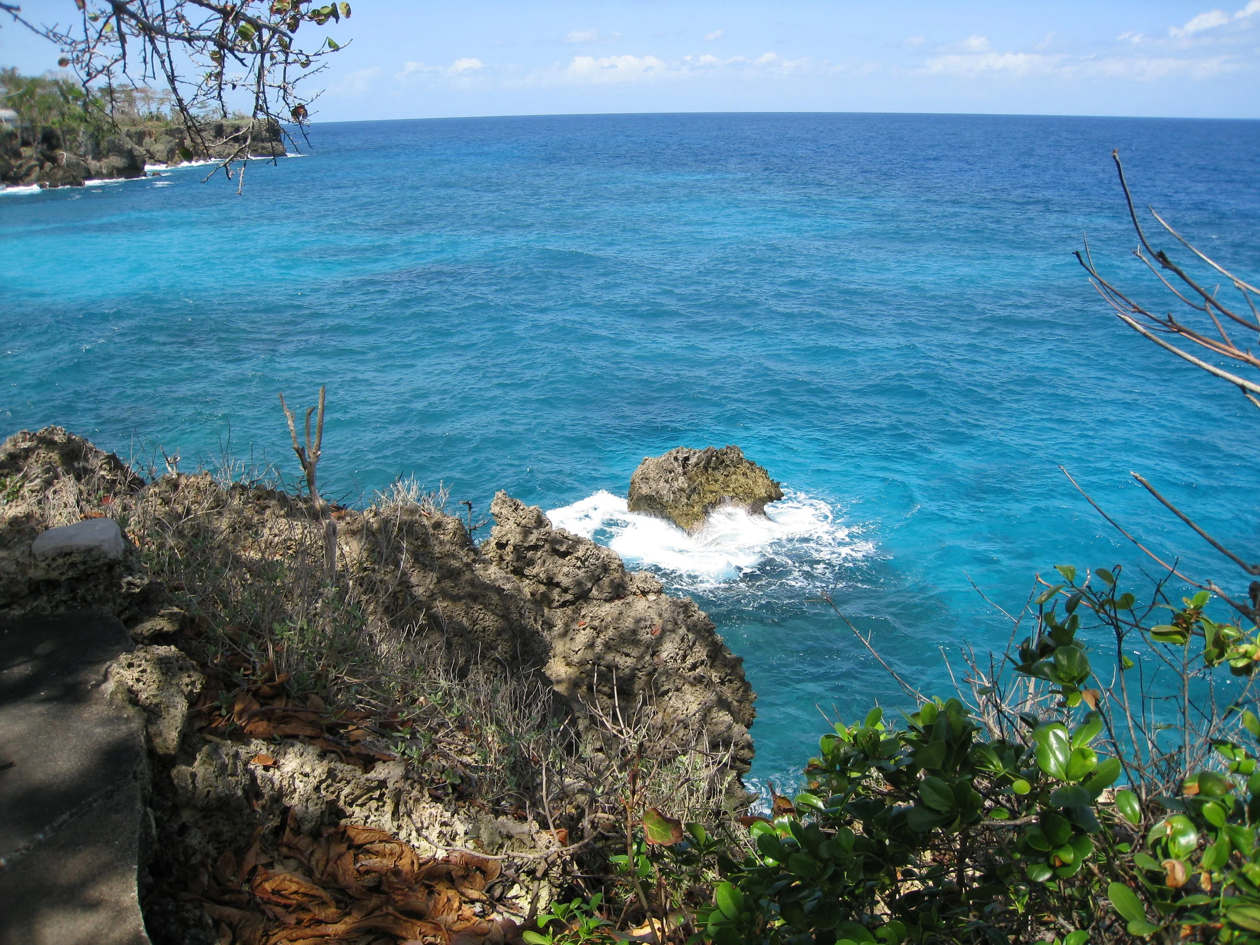  Frenchman's Cove--In front of the main house 