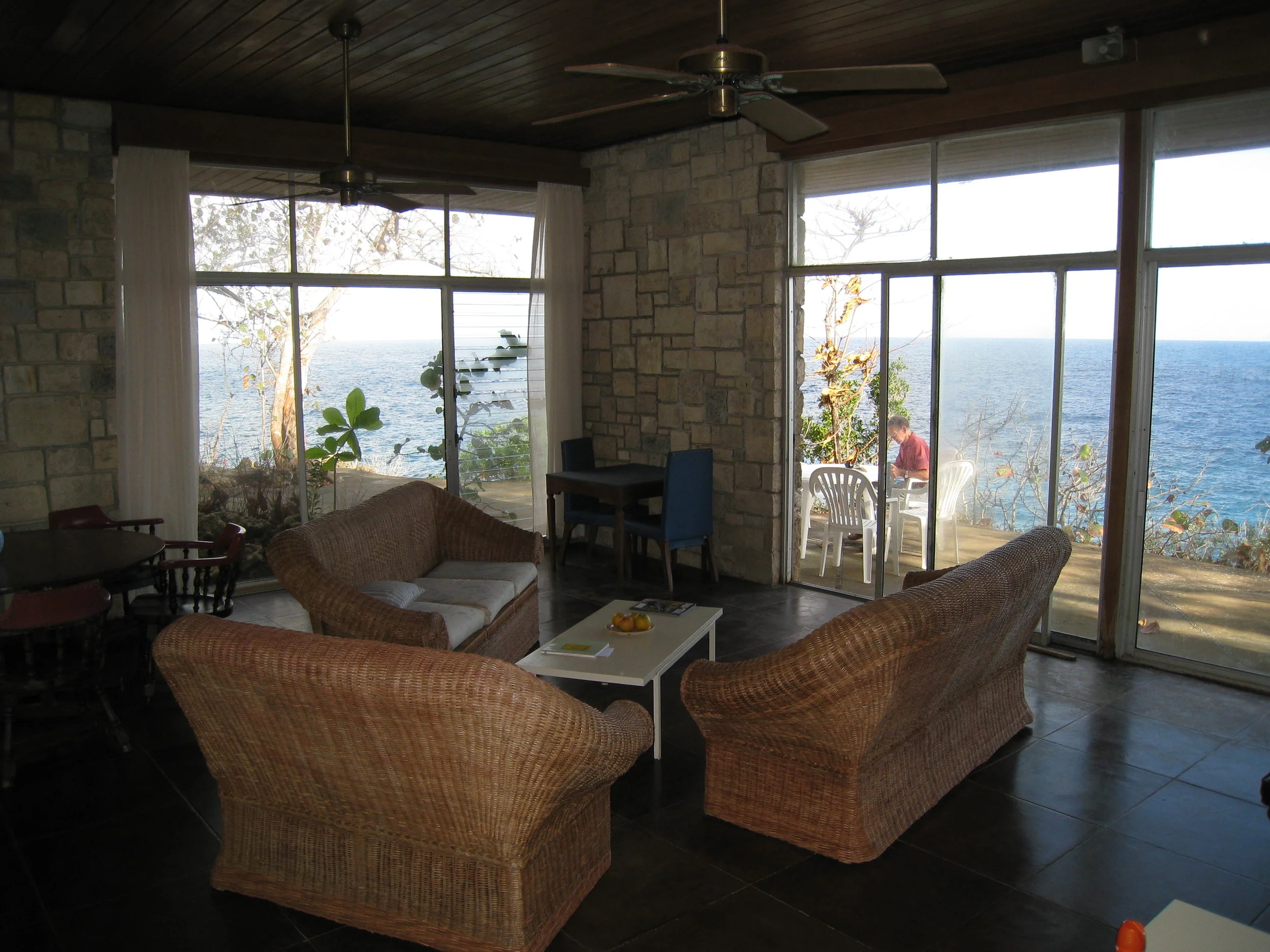  Frenchman's Cover--Living room of the main house 