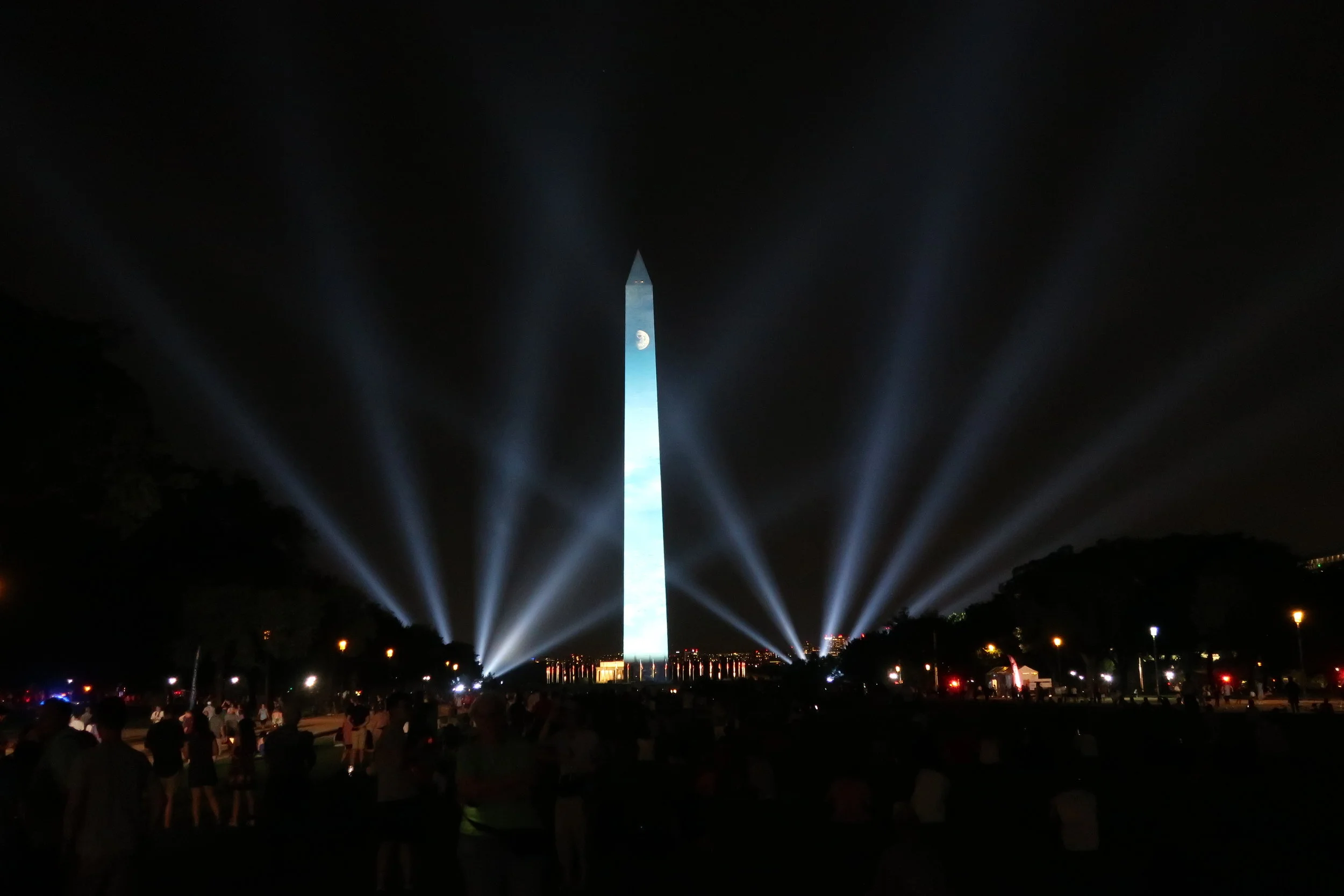  DC 2019--July--Washington Monument--Celebration of Apollo 11 Fiftieth Anniversary 