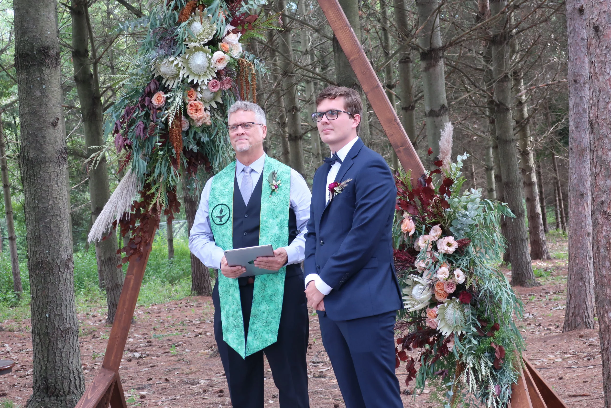  Appleton, Wis.--Sept. 1, 2019--Andropolis-Coakley Wedding--Bubolz Nature Preserve--Jim and Alexander Coakley 