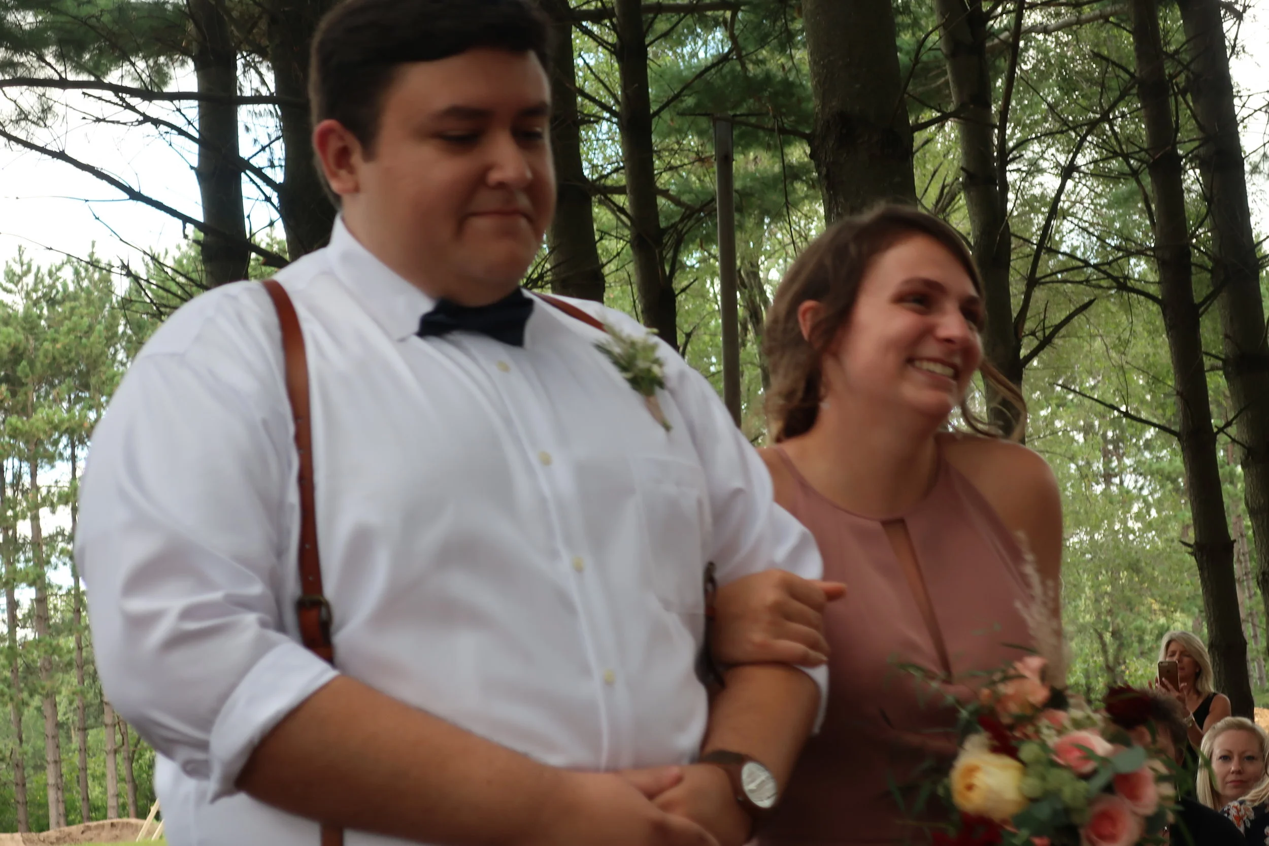  Appleton, Wis.--Sept. 1, 2019--Andropolis-Coakley Wedding--Bubolz Nature Preserve--Phillip Conor and Madison Andropolis (Best Man and Maid of Honor) 