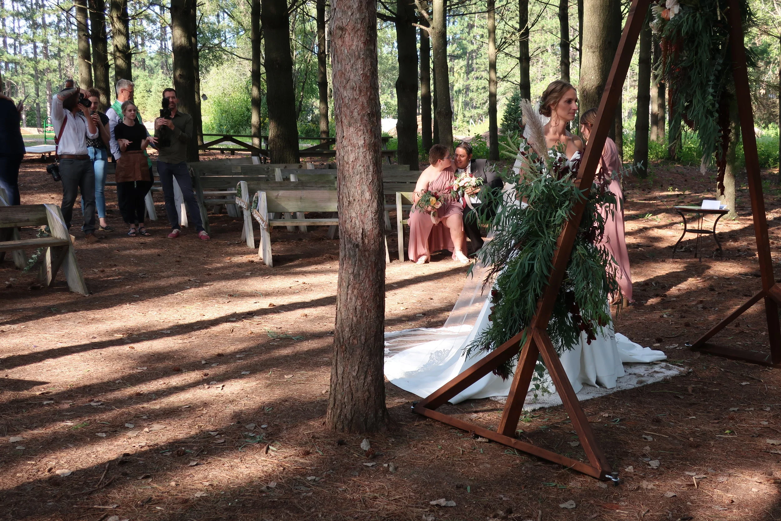  Appleton, Wis.--Sept. 1, 2019--Andropolis-Coakley Wedding--Bubolz Nature Preserve--After the ceremony photos--Kenzie Andropolis Coakley 