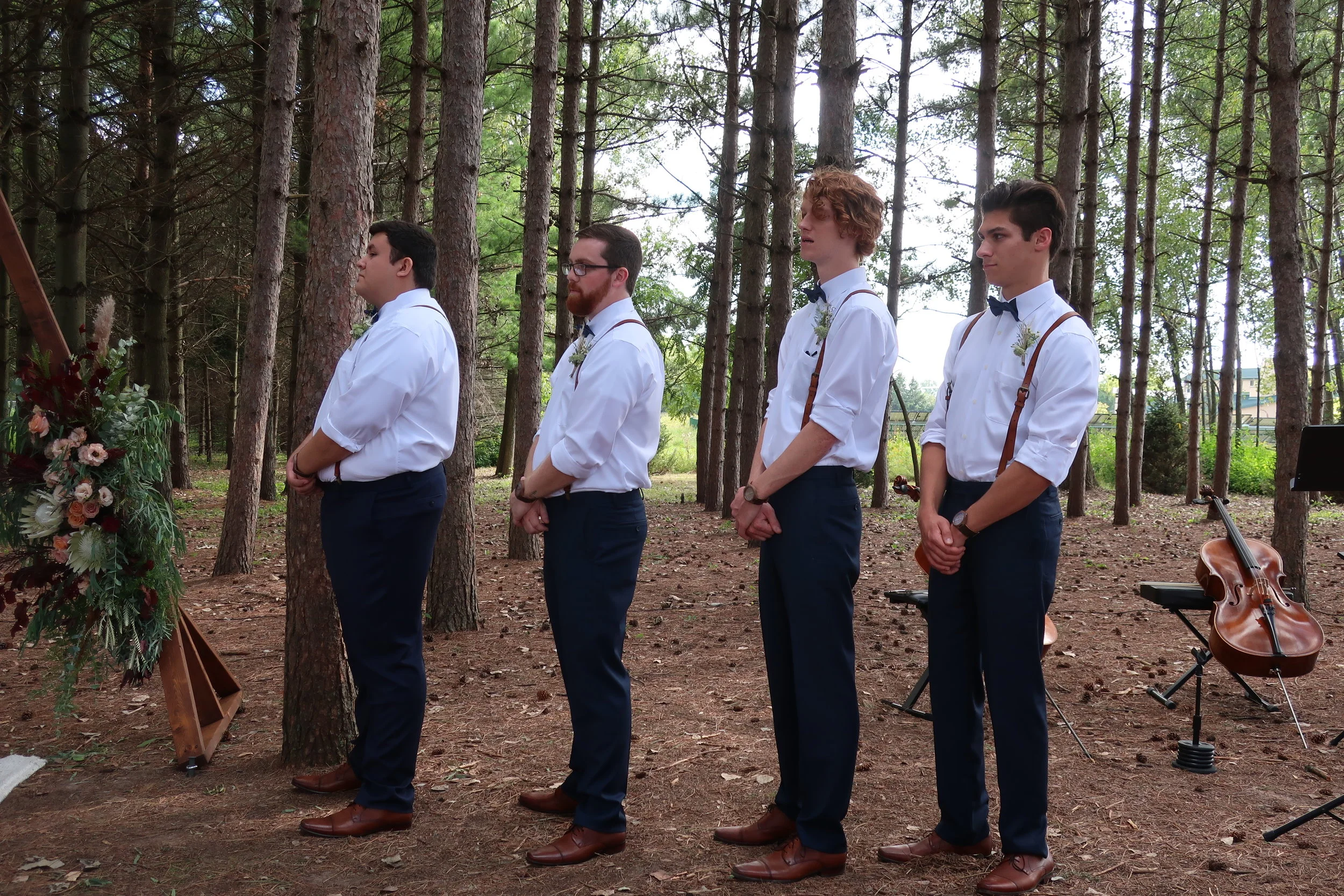  Appleton, Wis.--Sept. 1, 2019--Andropolis-Coakley Wedding--Bubolz Nature Preserve--The Groomsmen 
