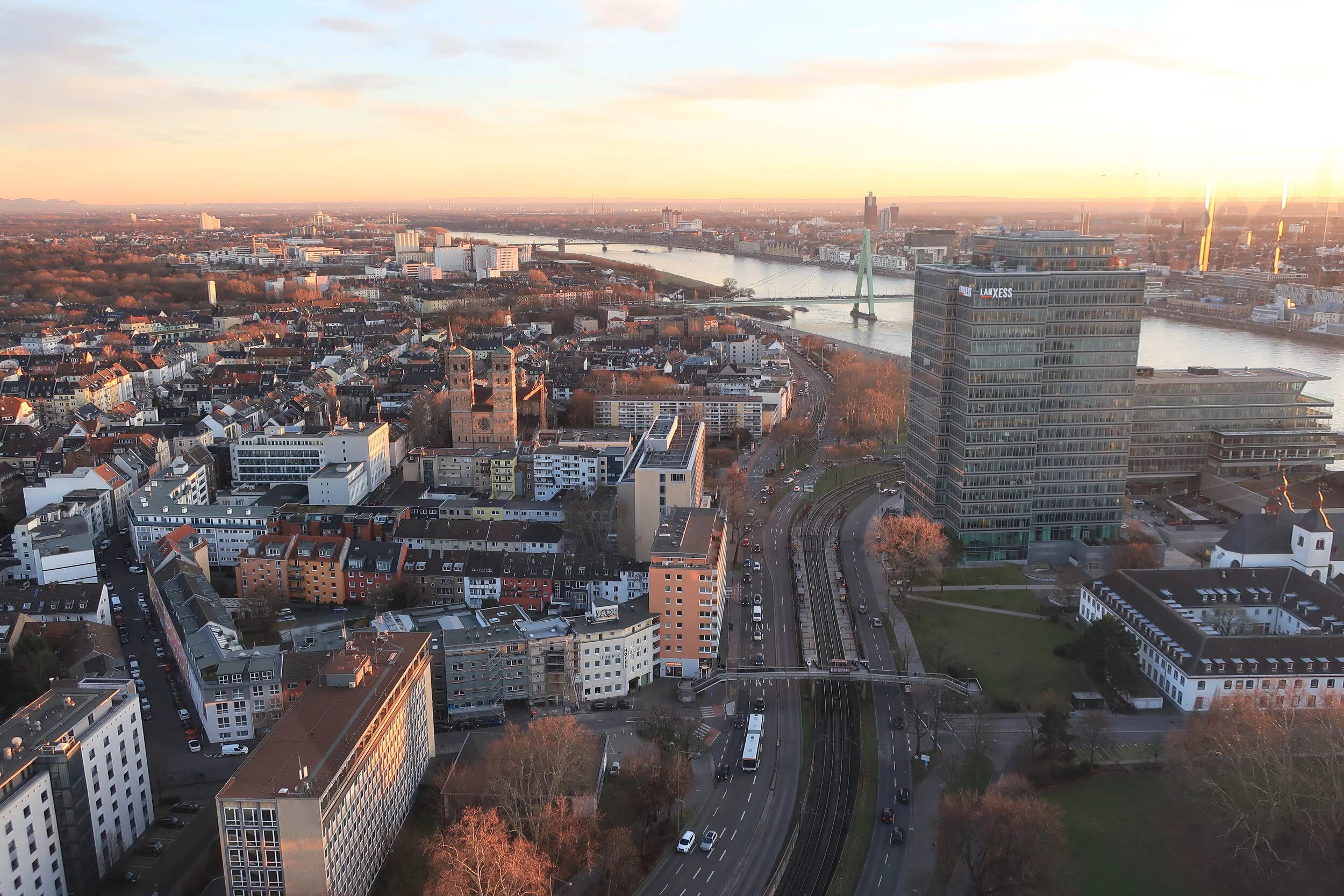  Cologne--Winter 2019--Deutz and the Rhine 
