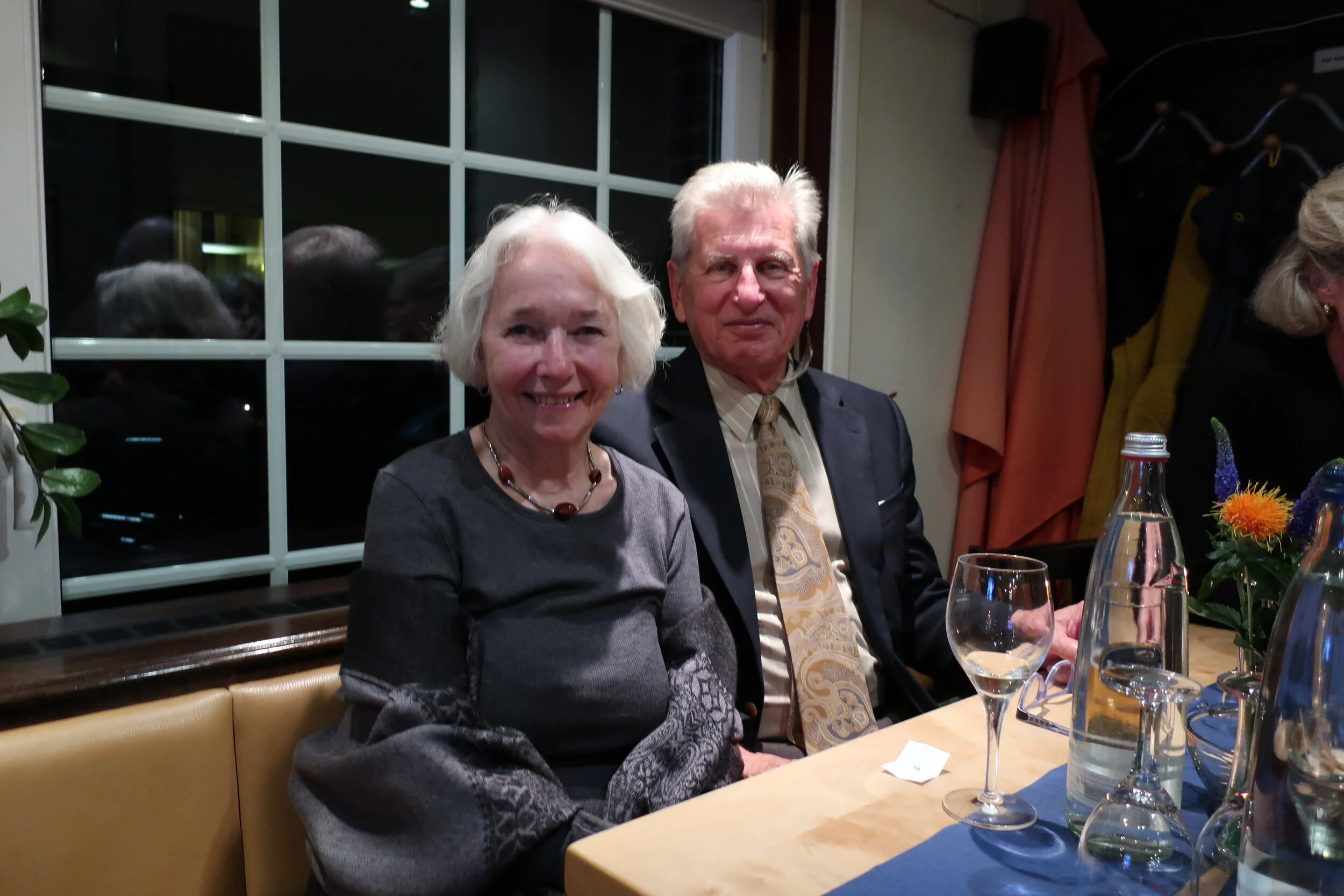  Cologne 2019--Renate Schneider's 70th Birthday at Blumenthaler Pub--Carrol and Karl Kindel 
