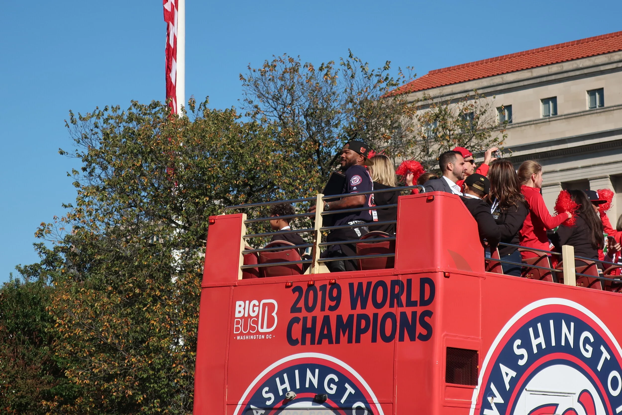  DC 2019--Nats Parade--Howie Kendrick 