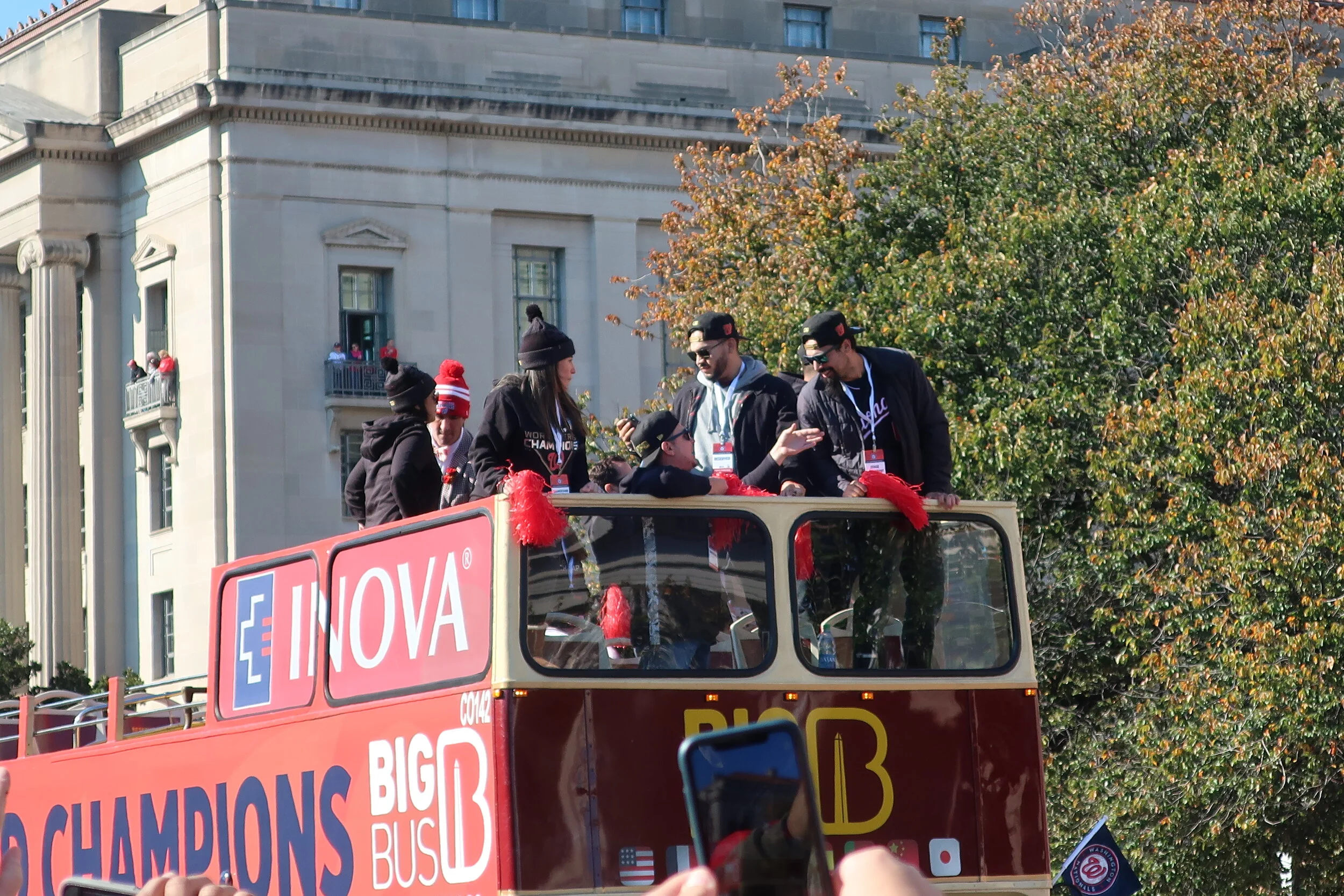  DC 2019--Nats Parade--Anthony Rendon and others 