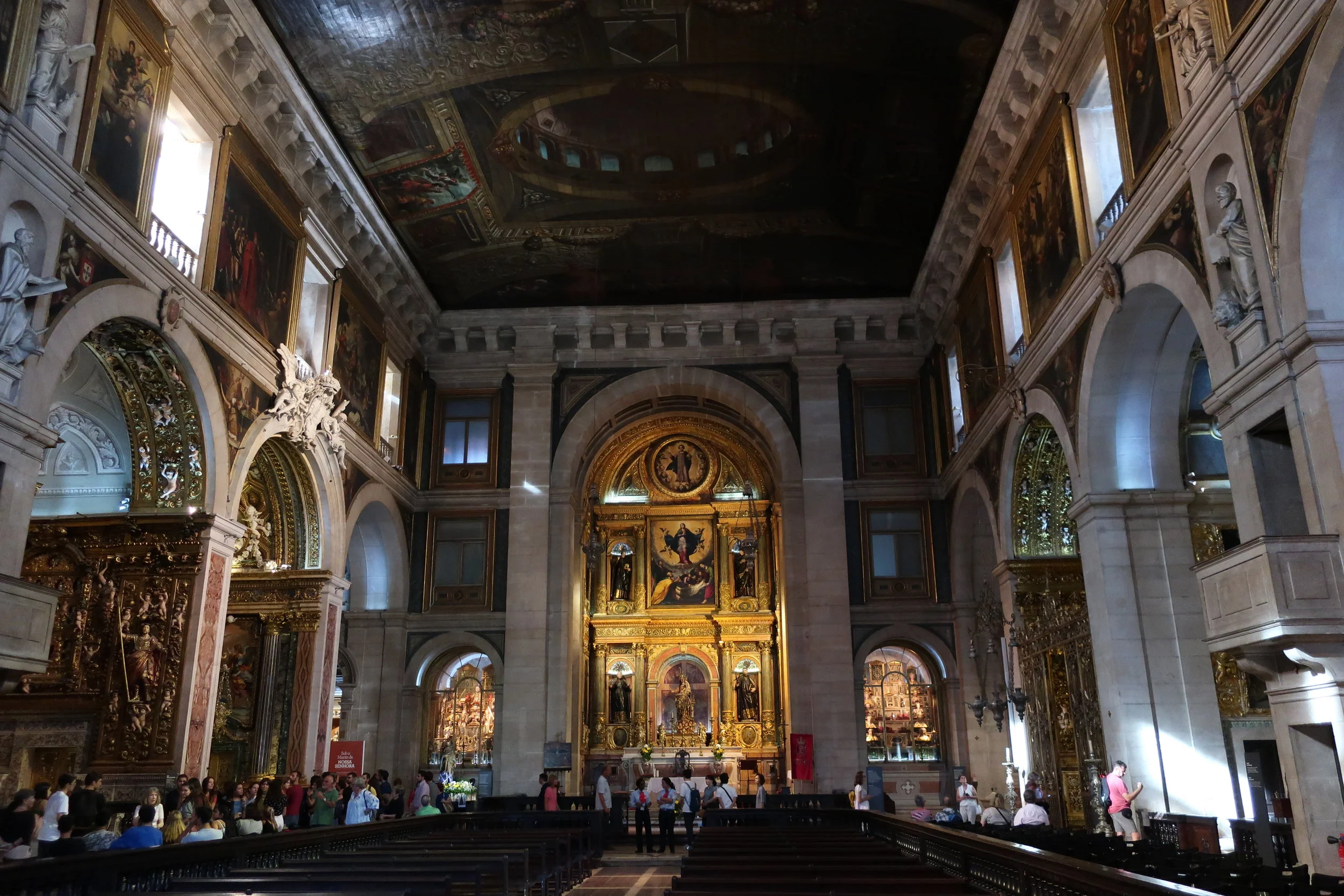  Lisbon 2019--Sao Roque church--Interior 