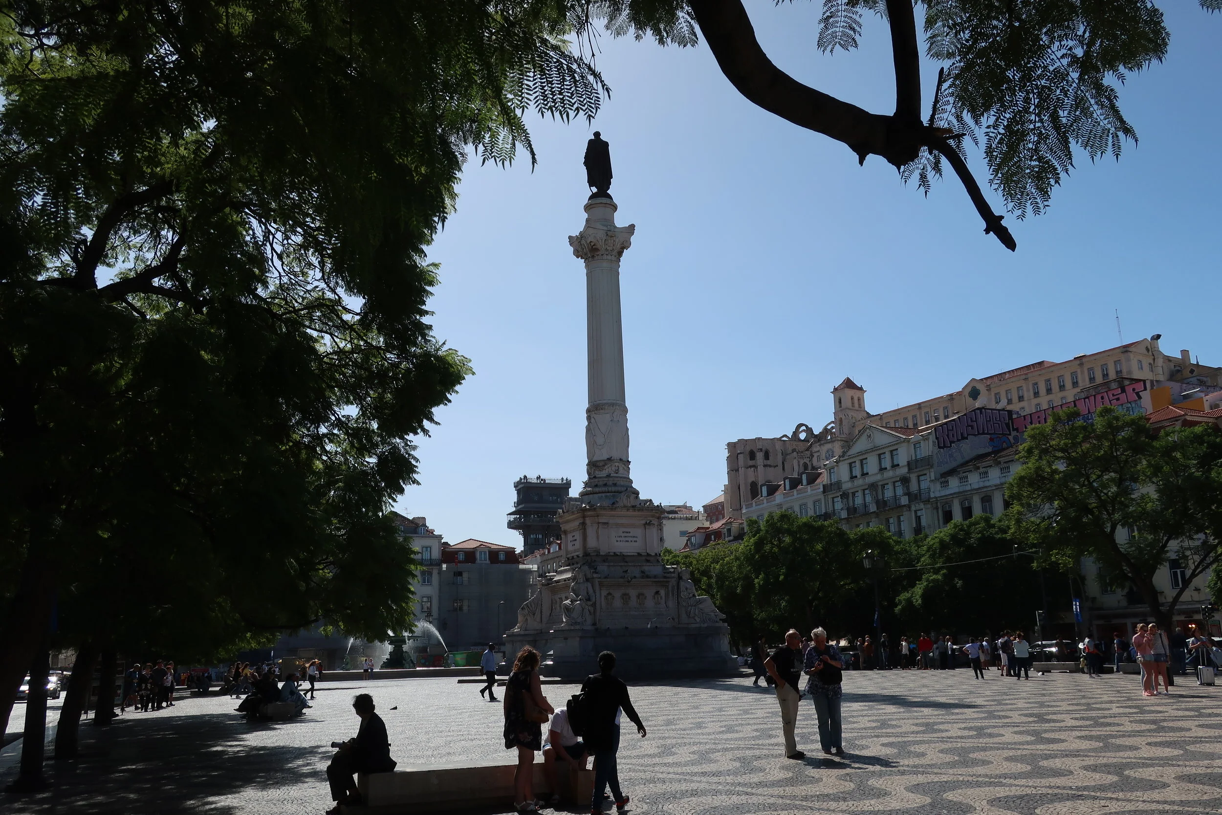  Lisbon 2019--Rossio Placa 