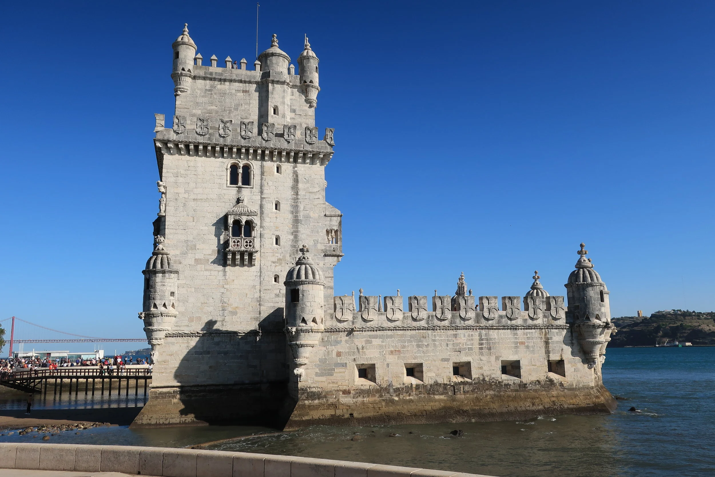  Lisbon 2019--Belem--Belem Tower, welcoming home voyagers 