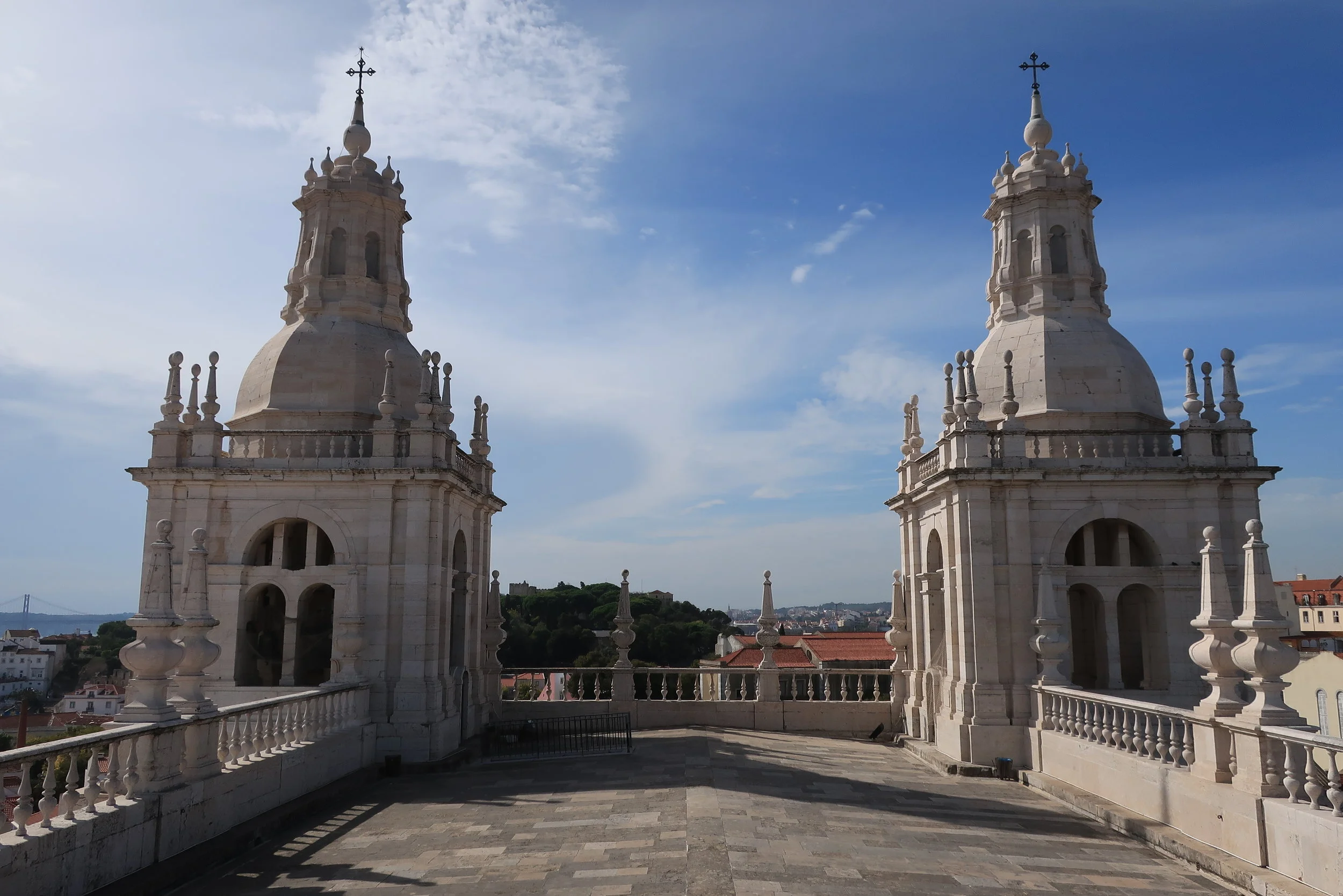  Lisbon 2019--Sao Vicente church and monastery--View from roof 