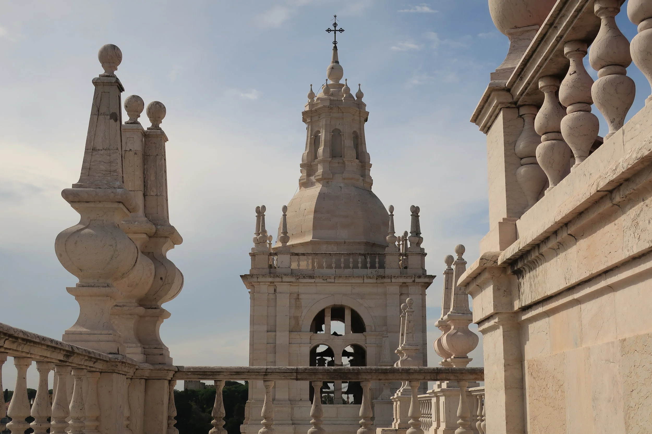  Lisbon 2019--Sao Vicente church and monastary--View from roof 