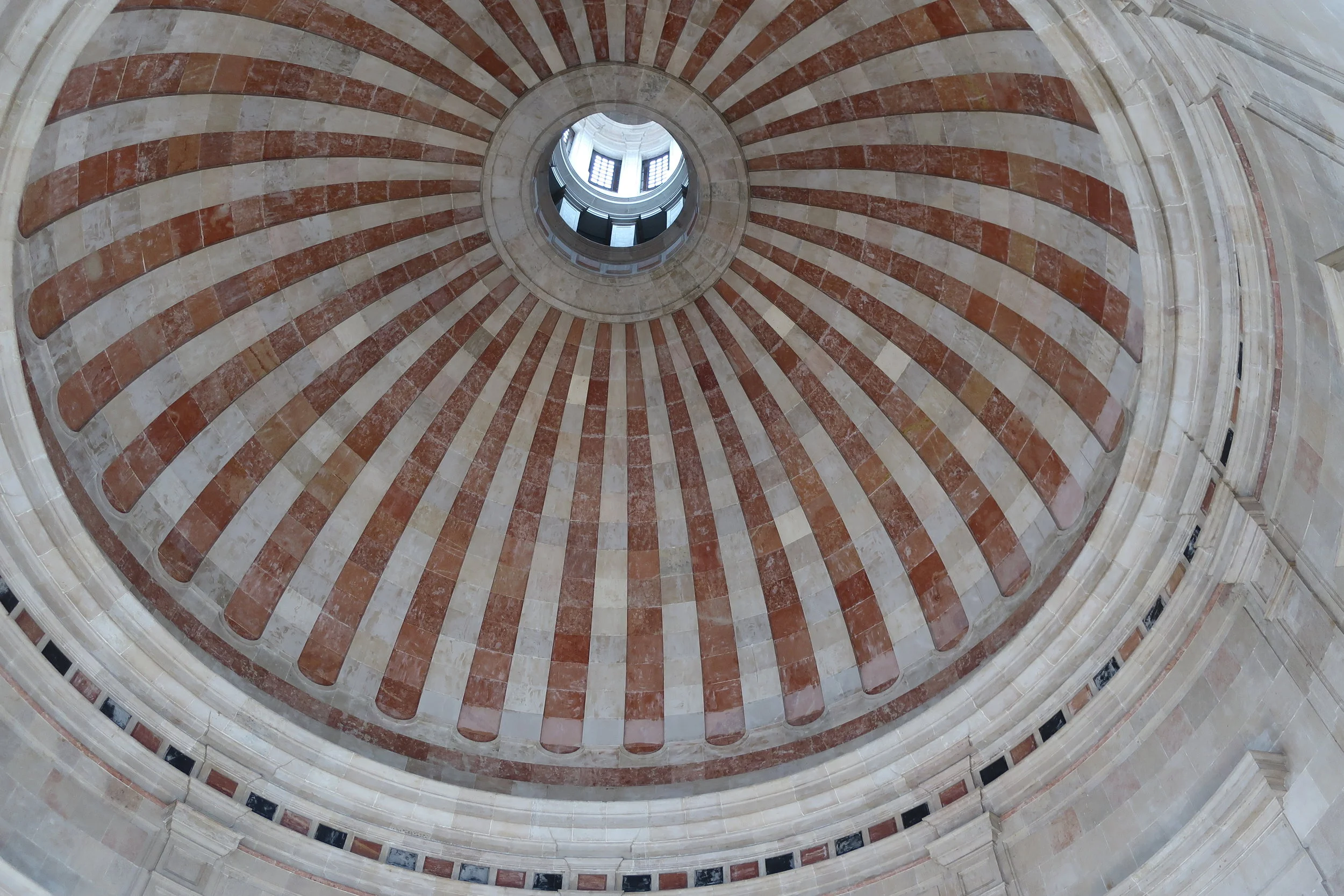  Lisbon 2019--Panteon interior, looking up 