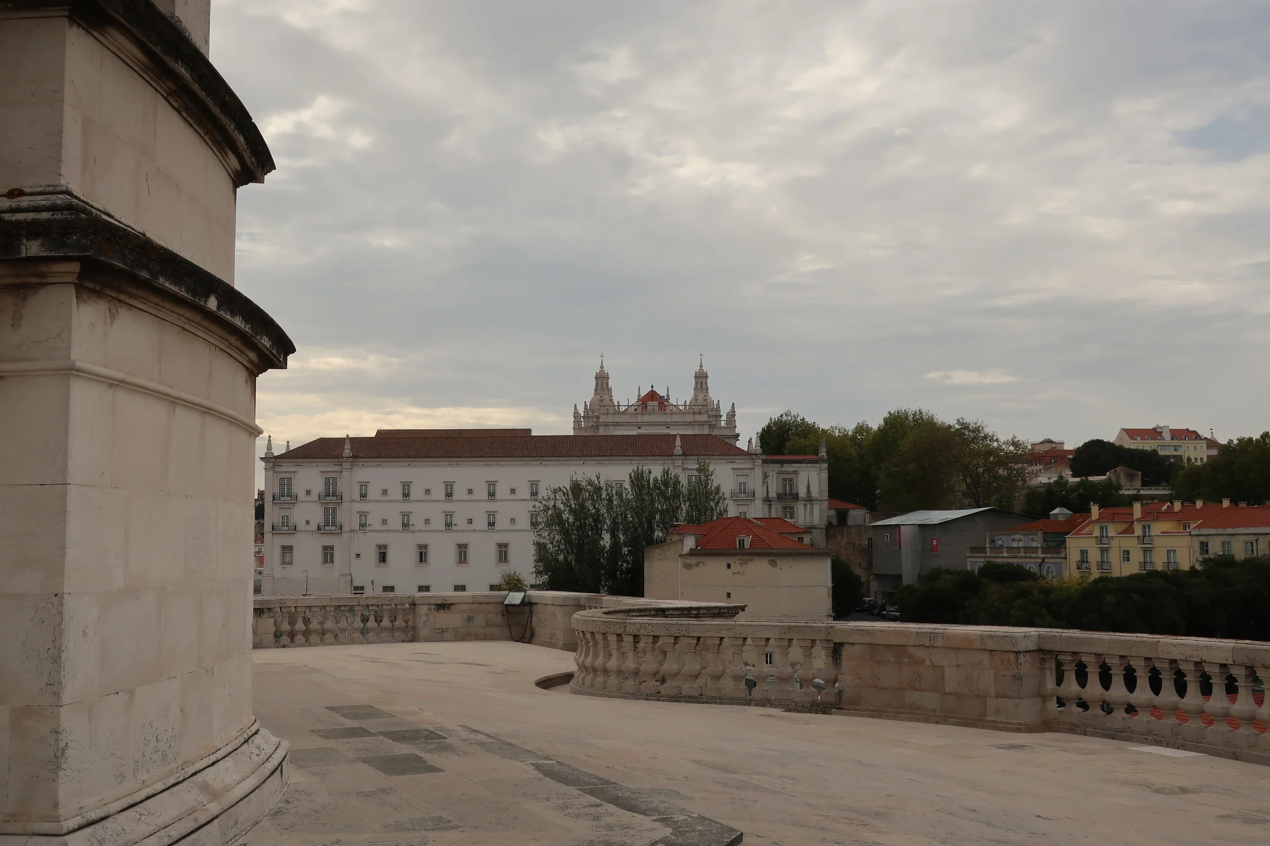  Lisbon 2019--Panteon, view towards San Vicente do Fora 