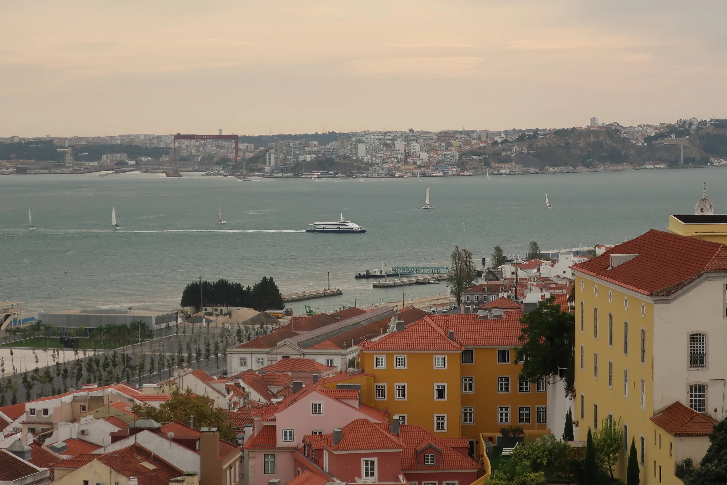  Lisbon 2019--Panteon, view toward other side of Tagus River 