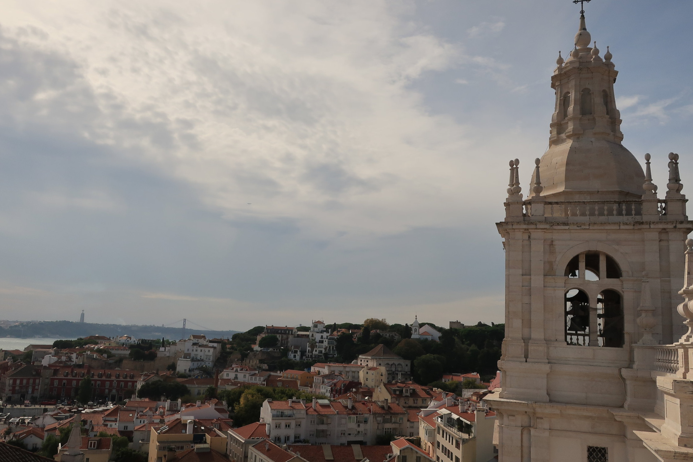  Lisbon 2019--Sao Vicente church and monastary--View from roof town 