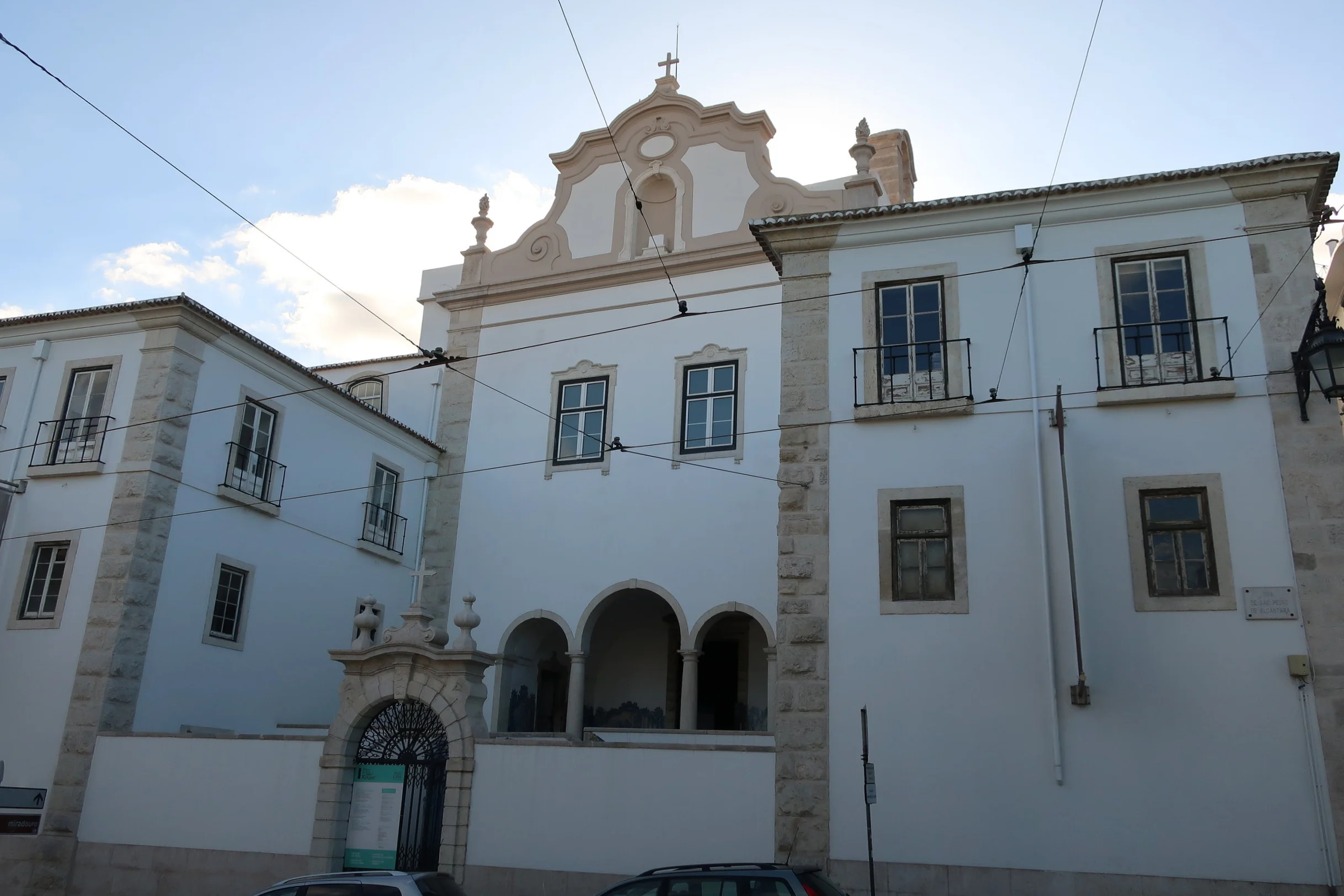  Lisbon 2019--Sao Pedro de Alcantara Convent--Outside 