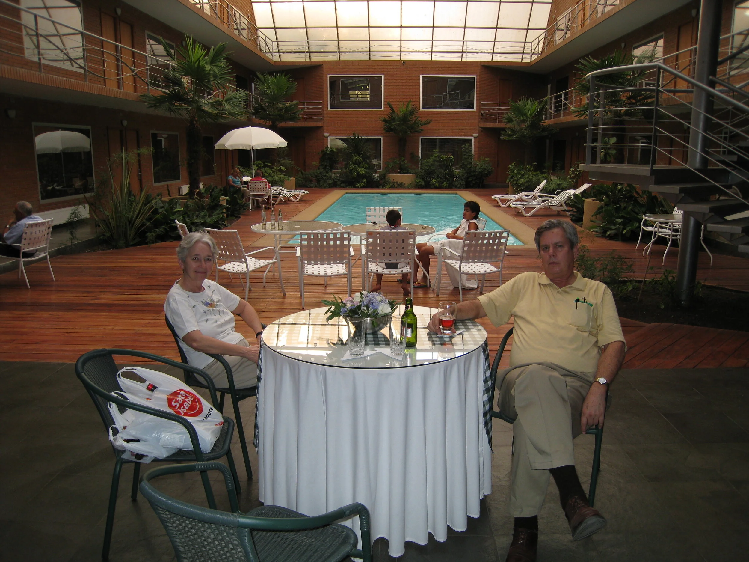  Curico--Hotel Comercio--Roger and Carrol 