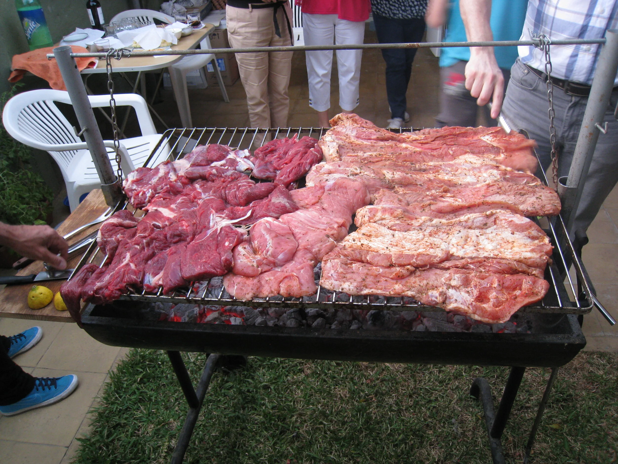  Curico--Aguirre house-the asado 