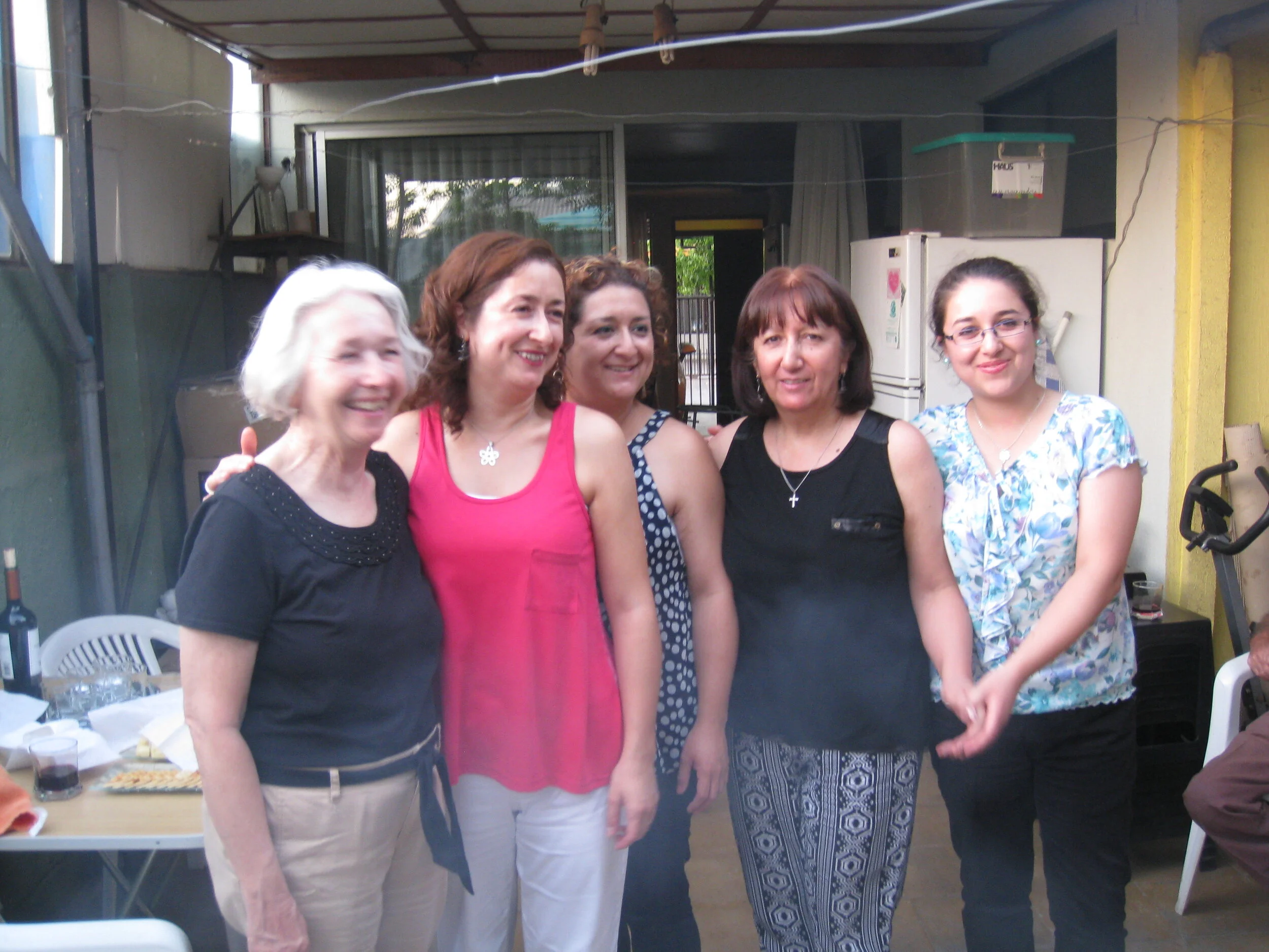  Curico--Aguirre house-Carrol, Carolina, Macarena, Mirta and Paulina 