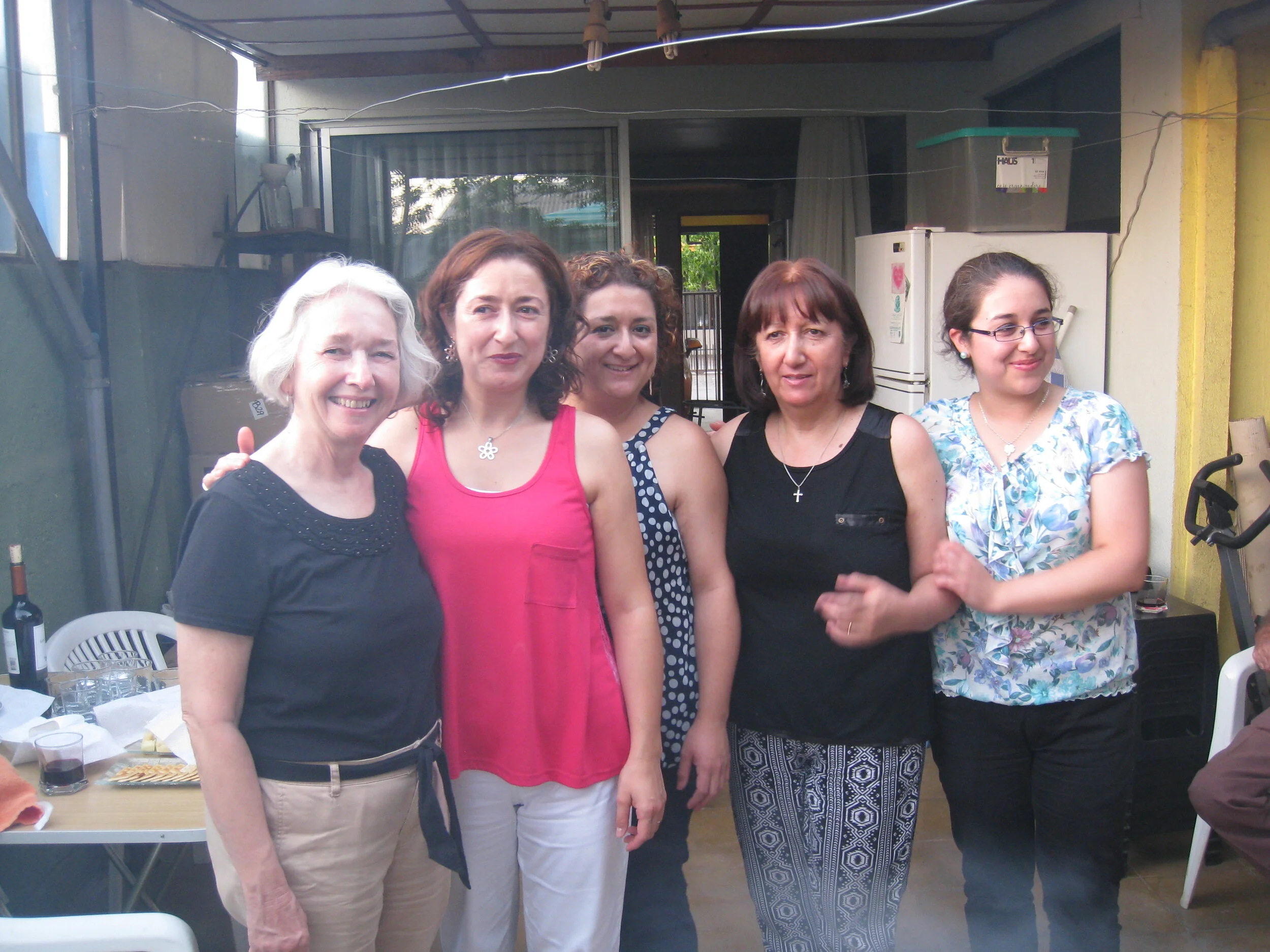  Curico--Aguirre house-Carrol, Carolina, Macarena, Mirta and Paulina 