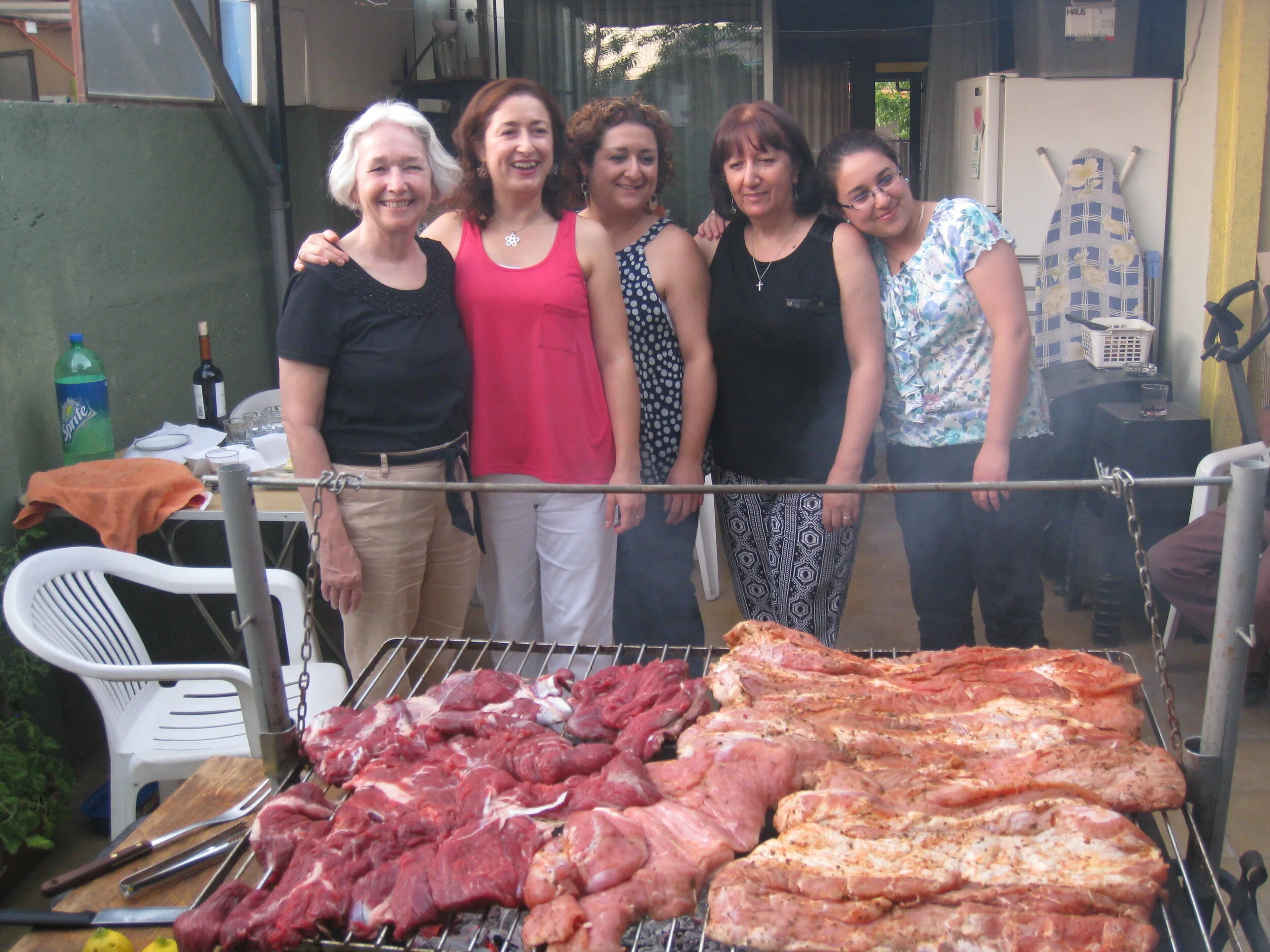  Curico--Aguirre house-Carrol, Carolina, Macarena, Mirta and Paulina 