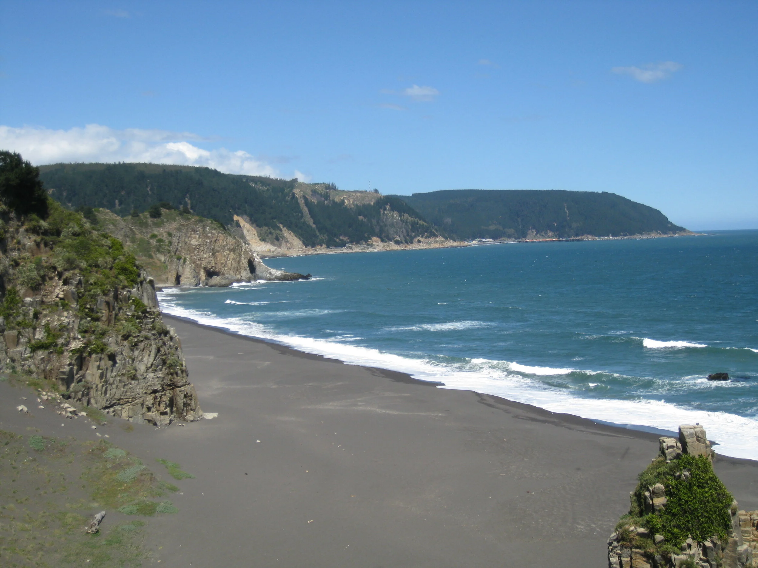  Chile--Constitution shoreline 
