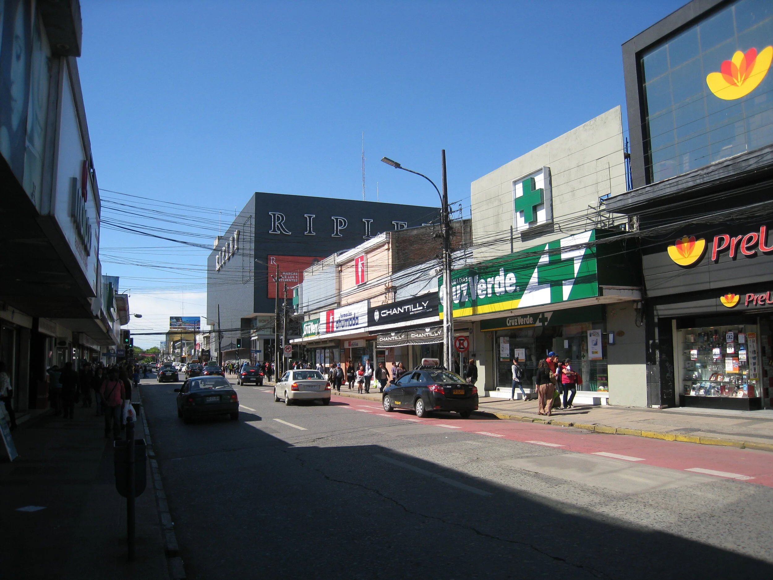  Chile--Chillan Street Scene 