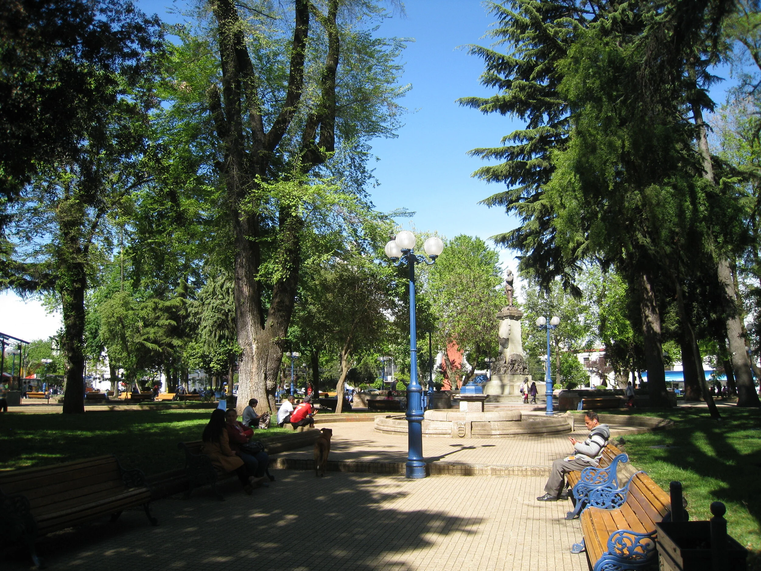  Chile--Chillan Main Plaza 