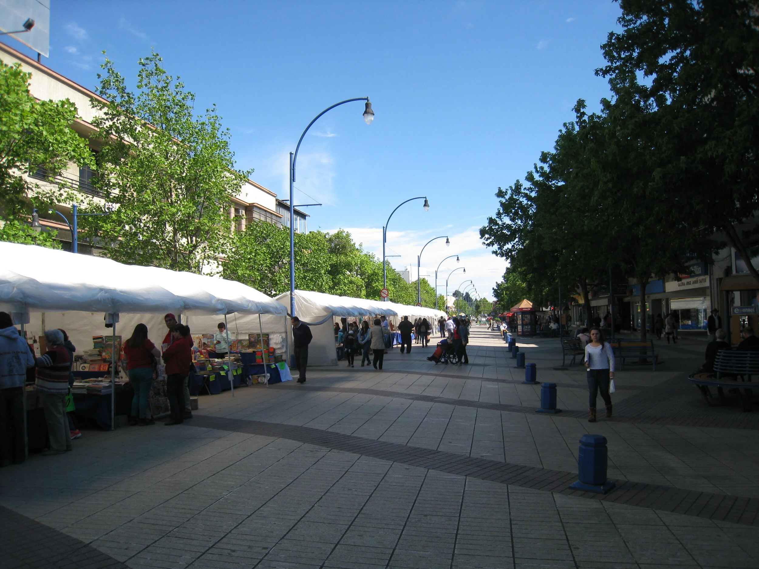  Chile--Chillan Pedestrian Mall 