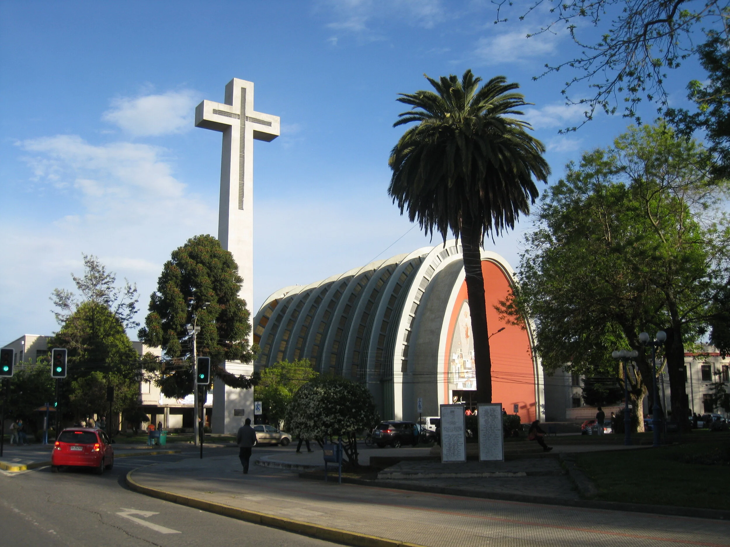  Chile--Chillan--Church on Main Plaza 