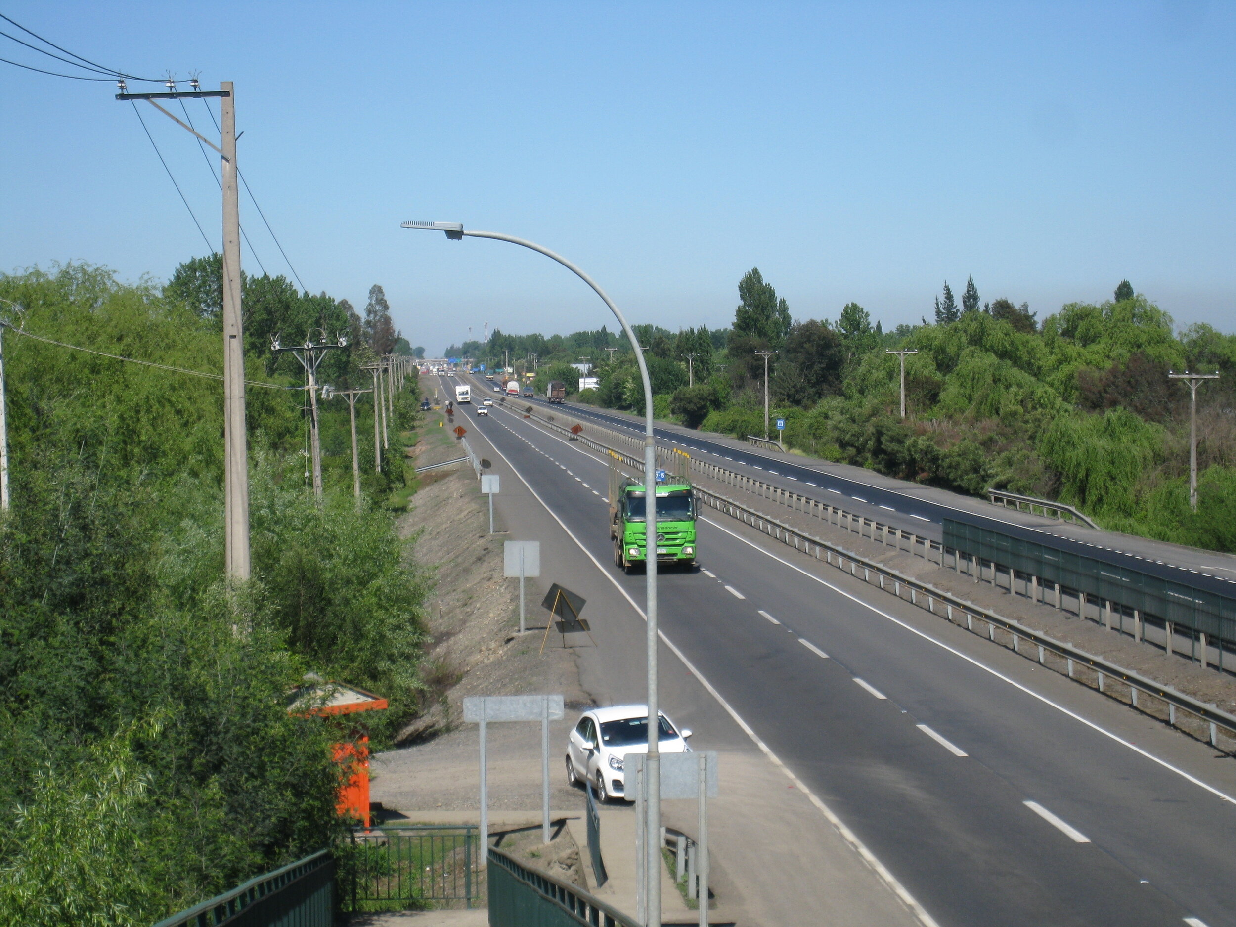  Chile--Toll  Freeway near Talca 