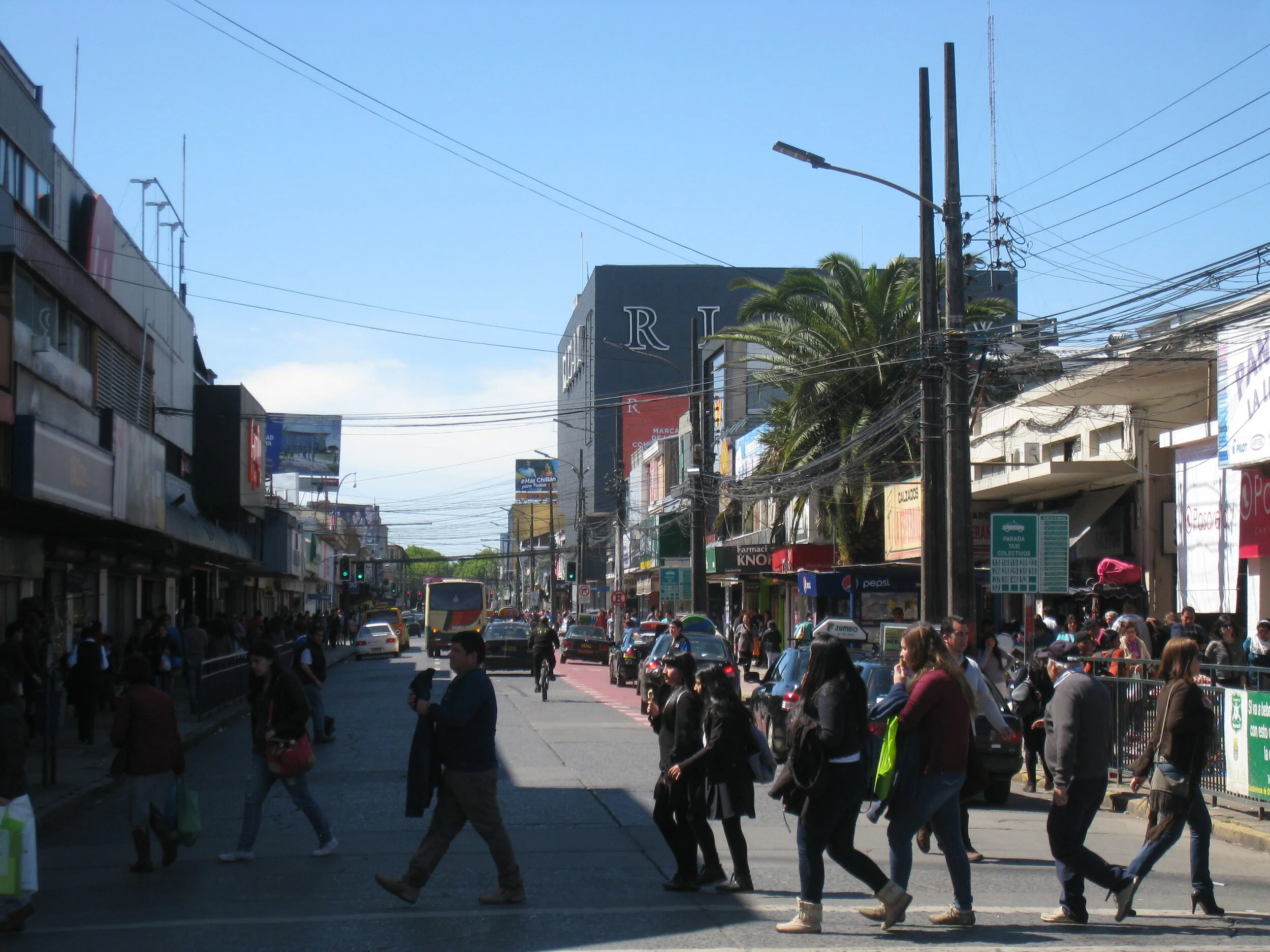  Chile--Chillan--Main Street 