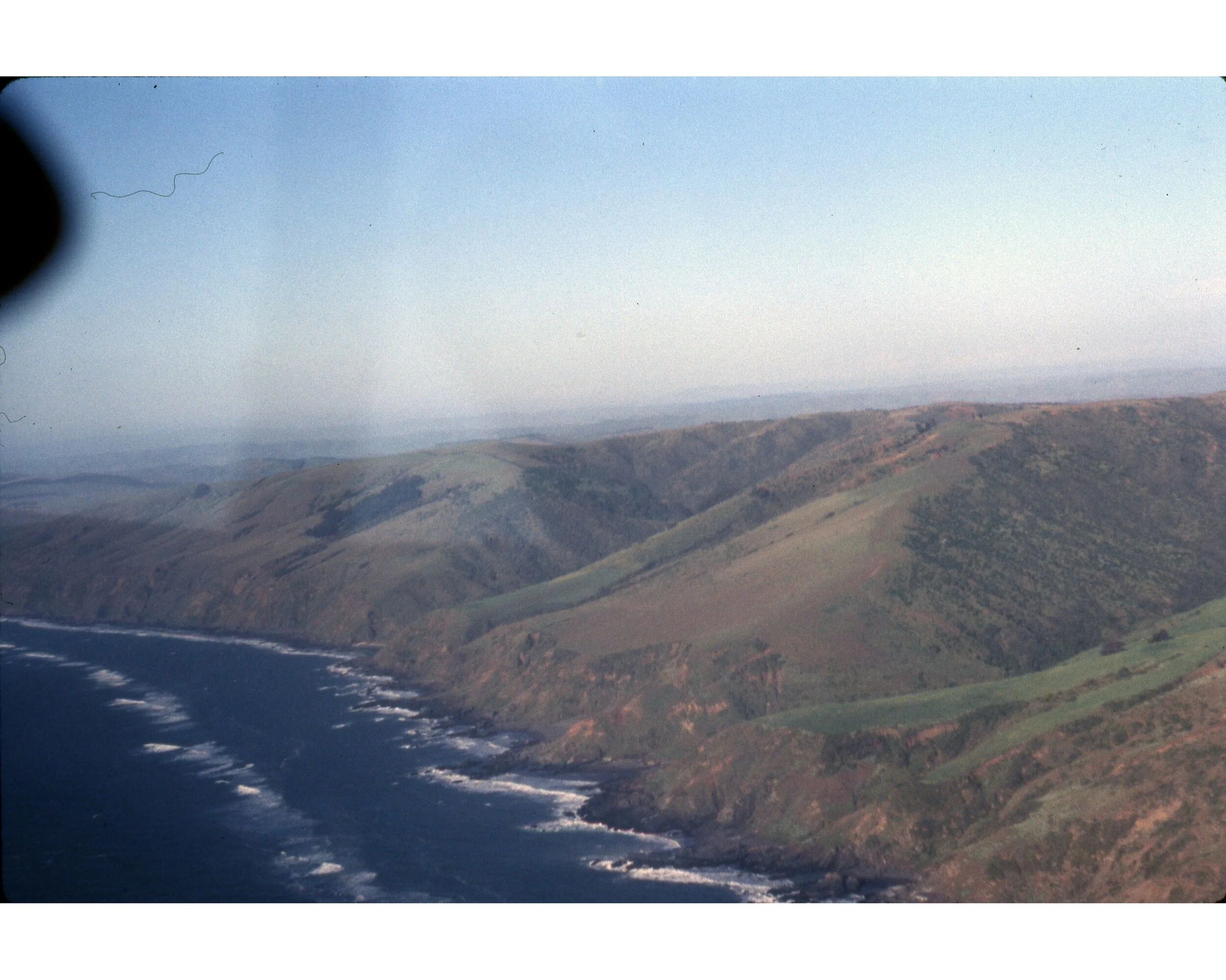  Verano 1968	Llico (Curico) de un avion--La costa  