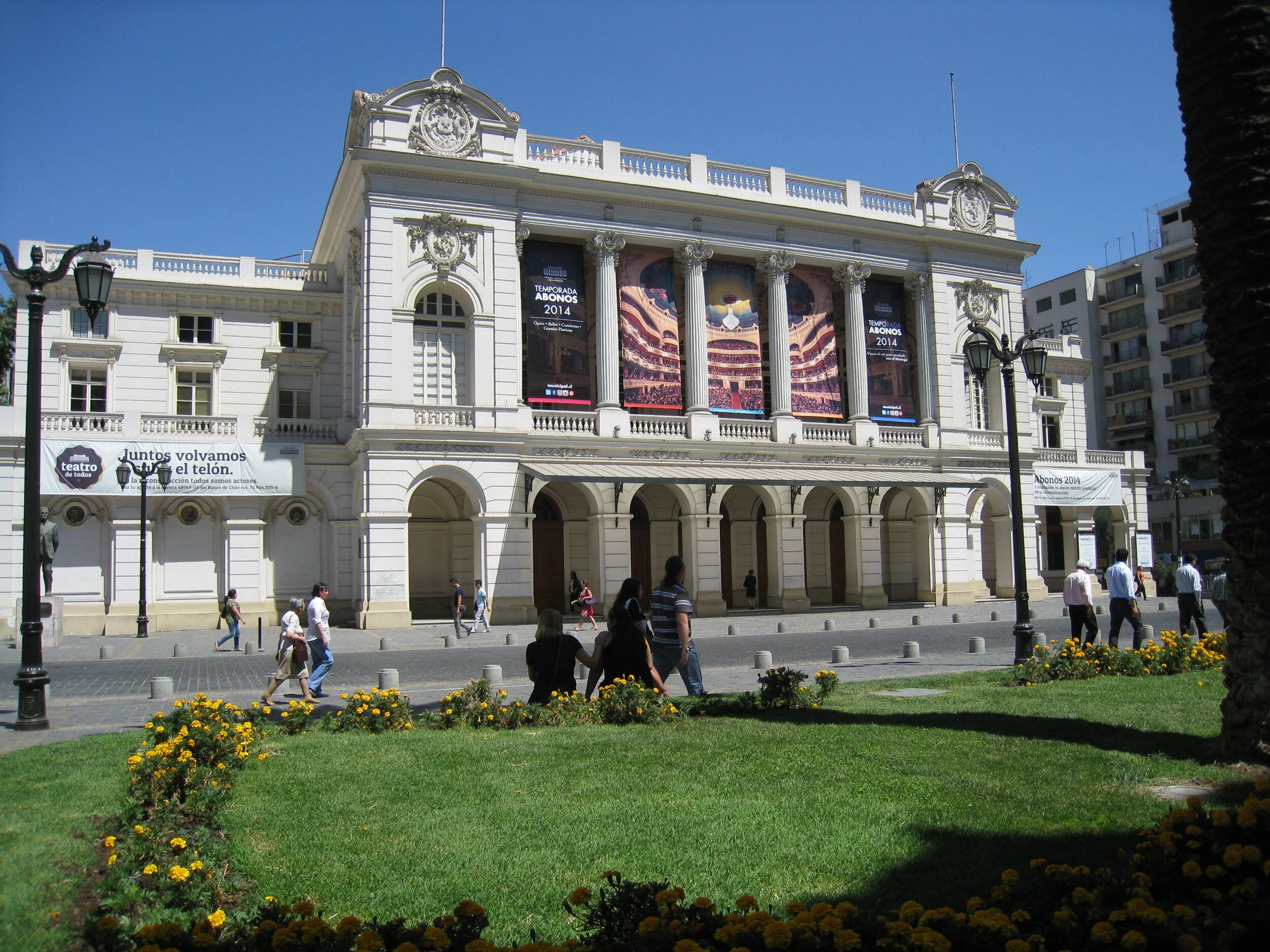 Santiago--National Theatre just after restoration 