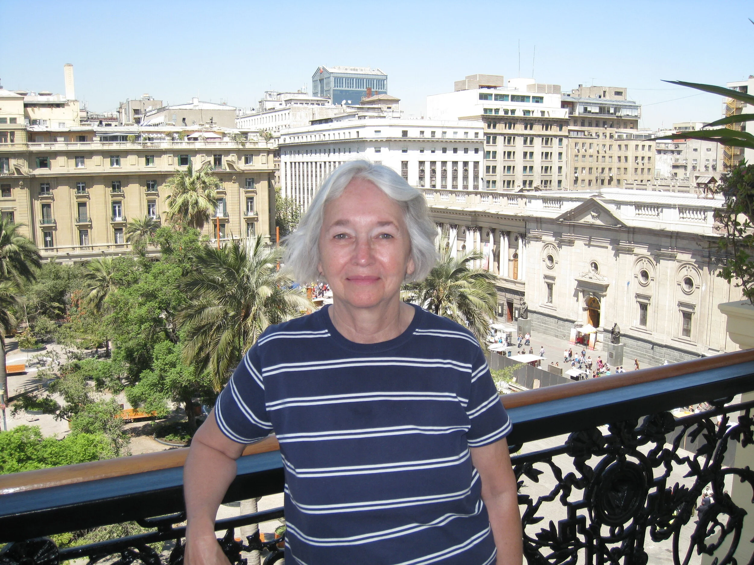  Santiago--View from the tower of the Museo Histoico Nacional--Carrol Kindel 