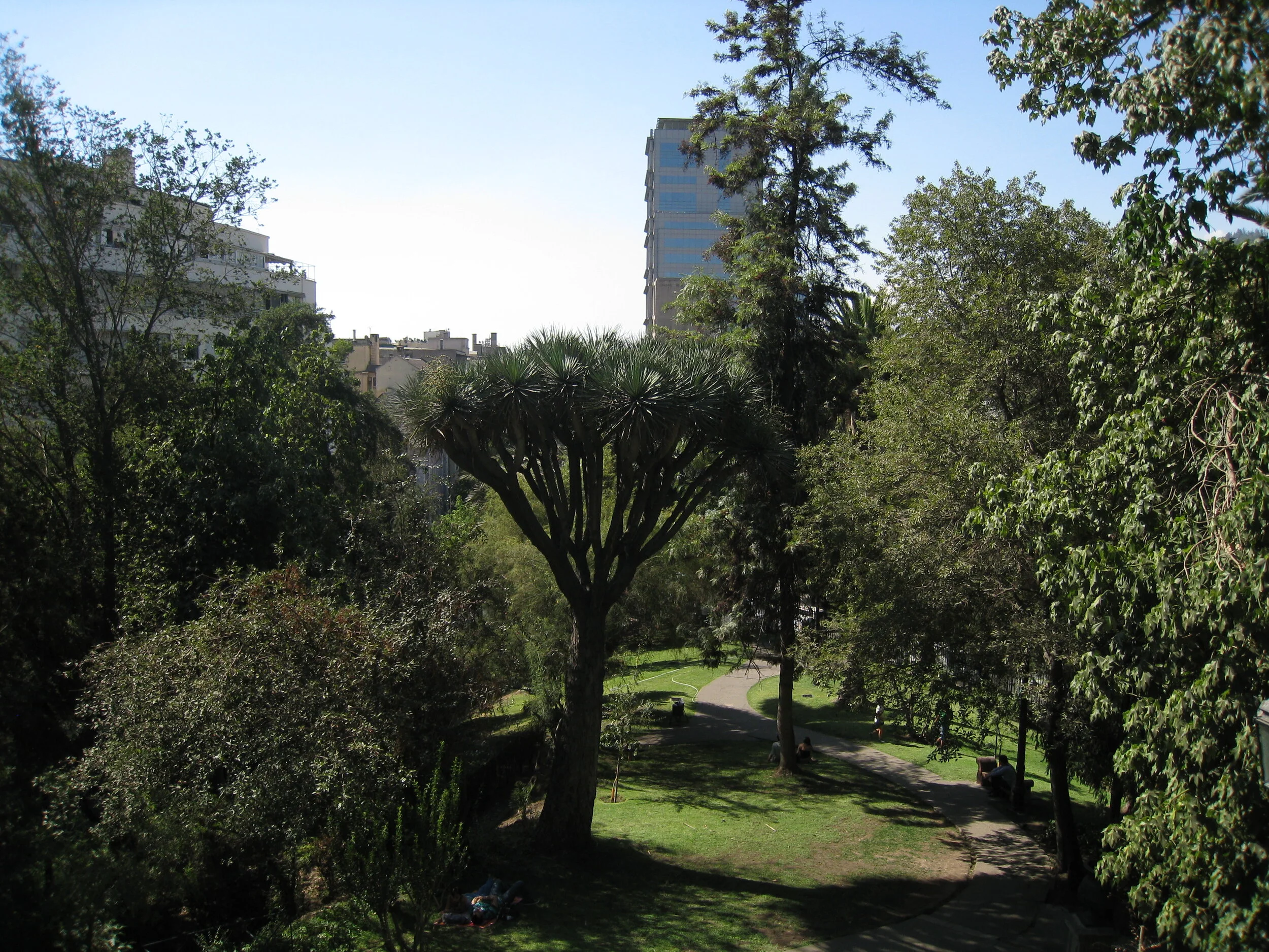  Santiago--View from Cerro Santa Lucia--Near the east end 