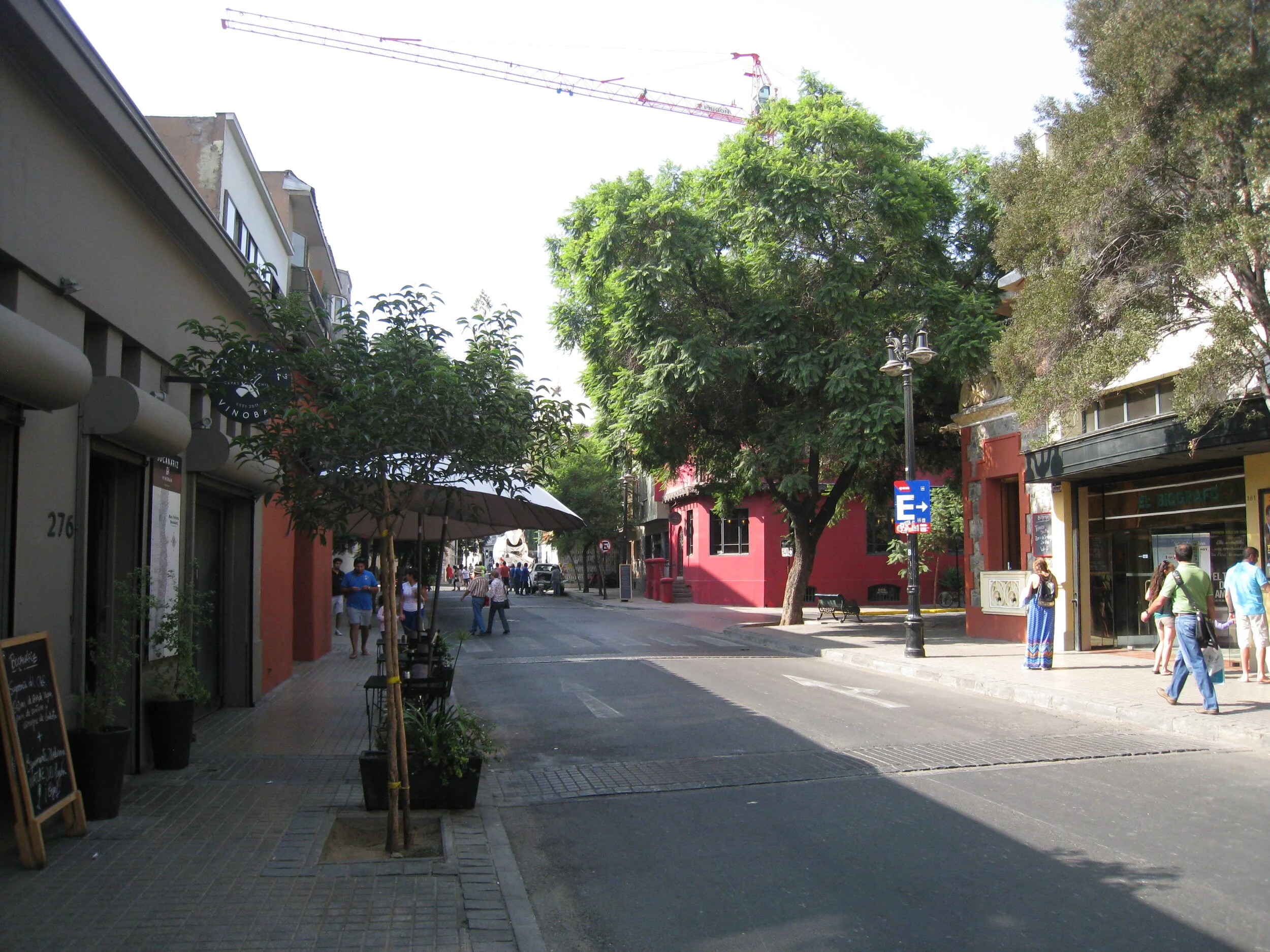  Santiago-- Lastarria Street 
