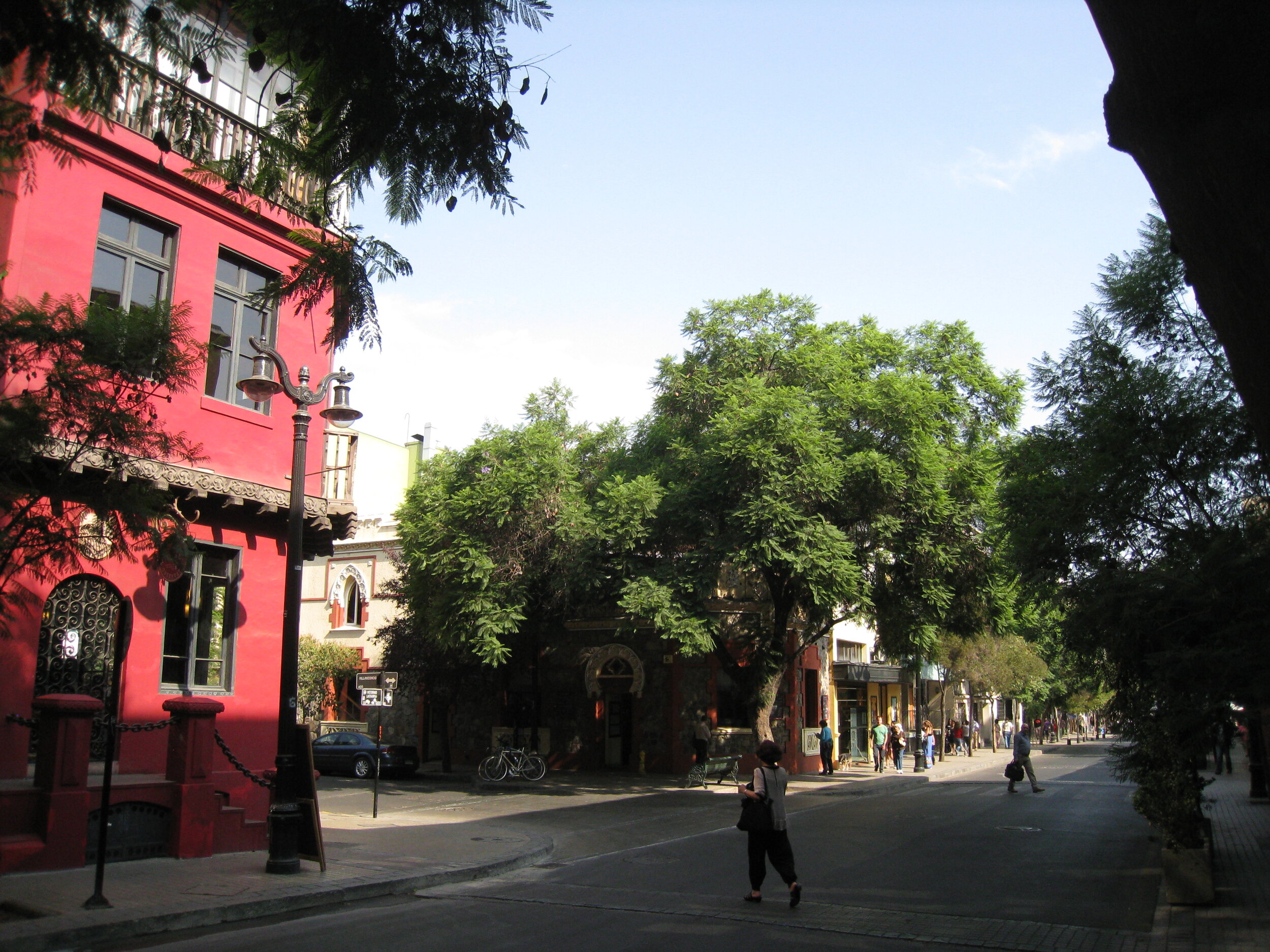  Santiago-- Lastarria Street 