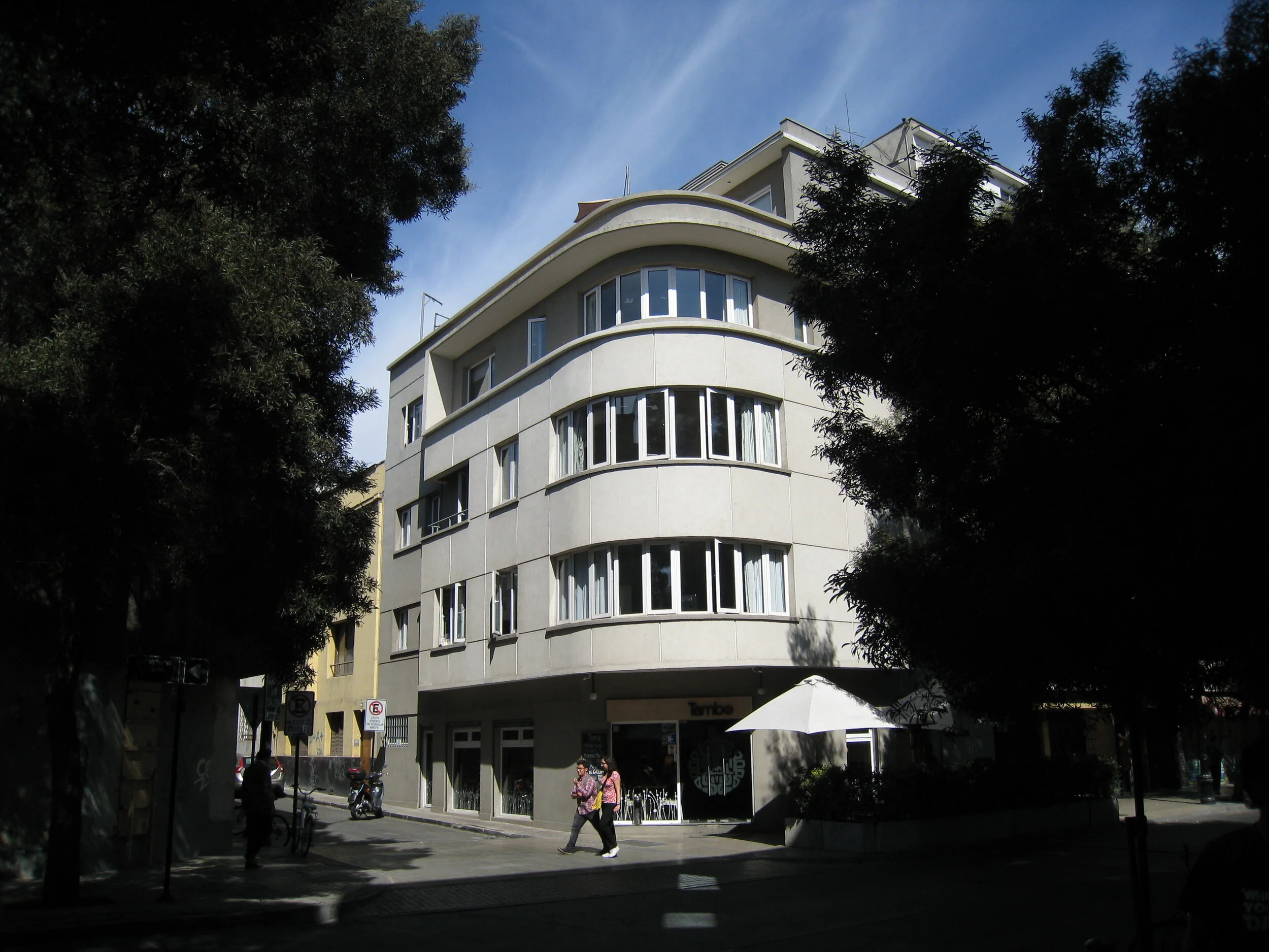  Santiago--Our apartment in Lastarria 