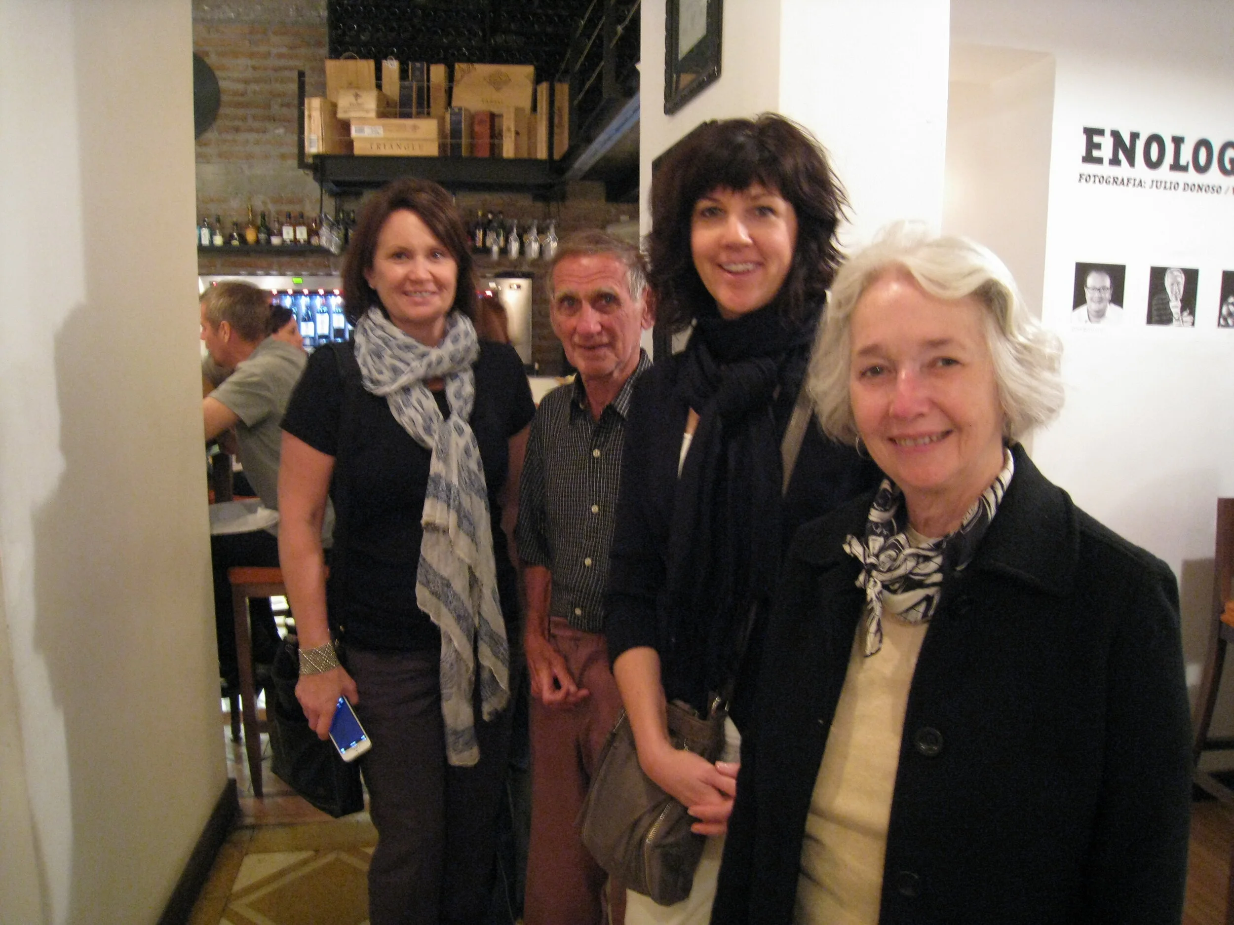  Santiago--Lastarria at the Bocanariz Restaurant with Beth, Paul Cullingford, Jennifer Kindel and Carrol Kindel 