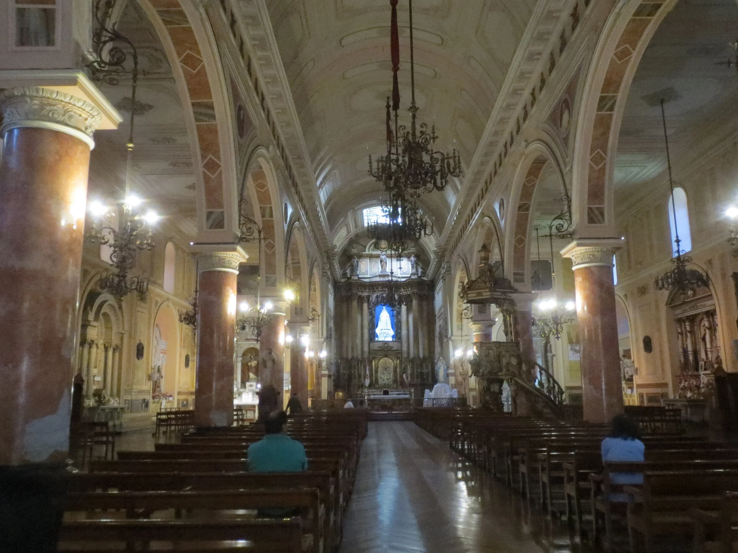  Santiago--Basilica De La Merced--Interior 