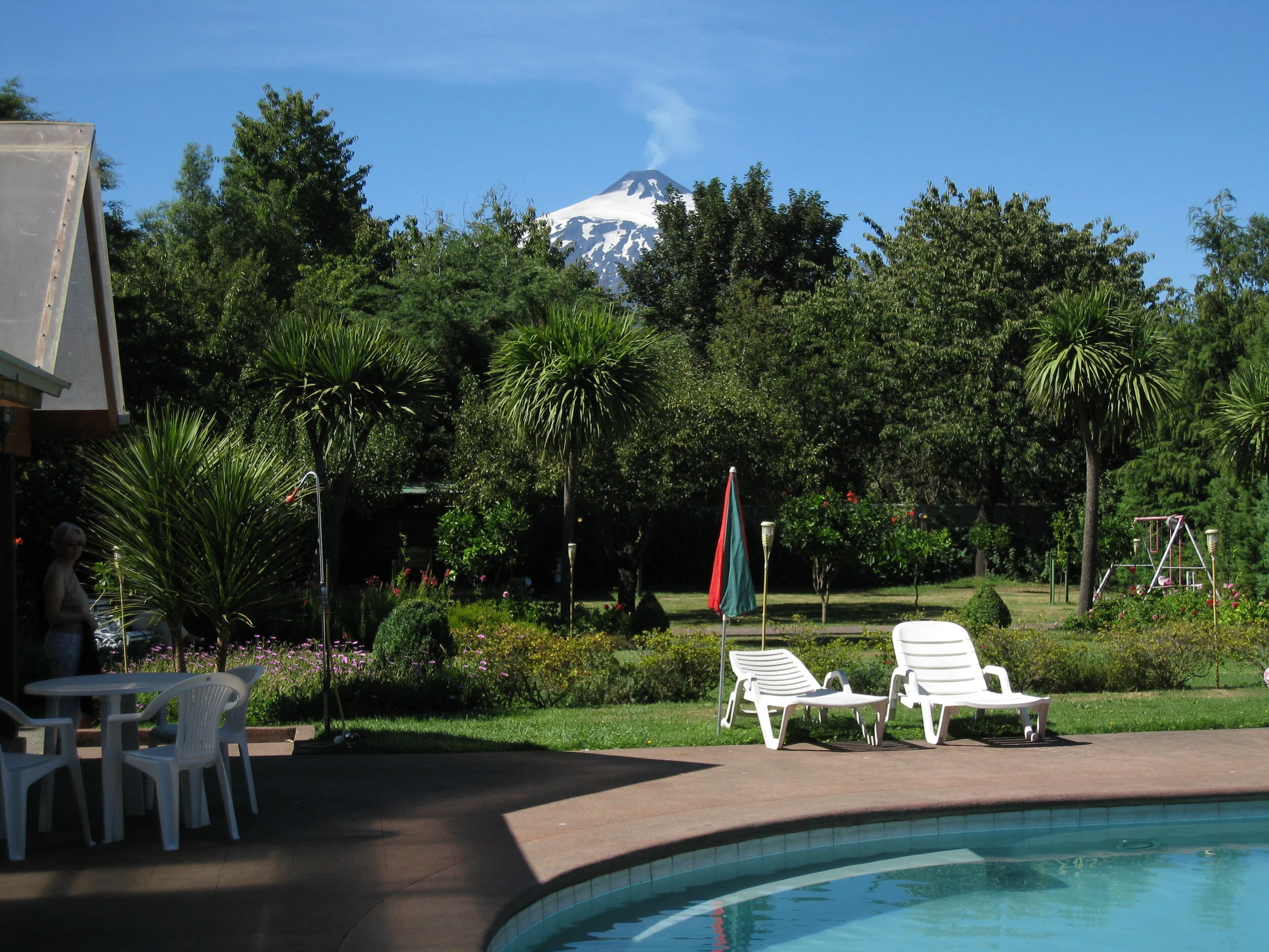  Pucon--Volcan Villarrica from Hotel 